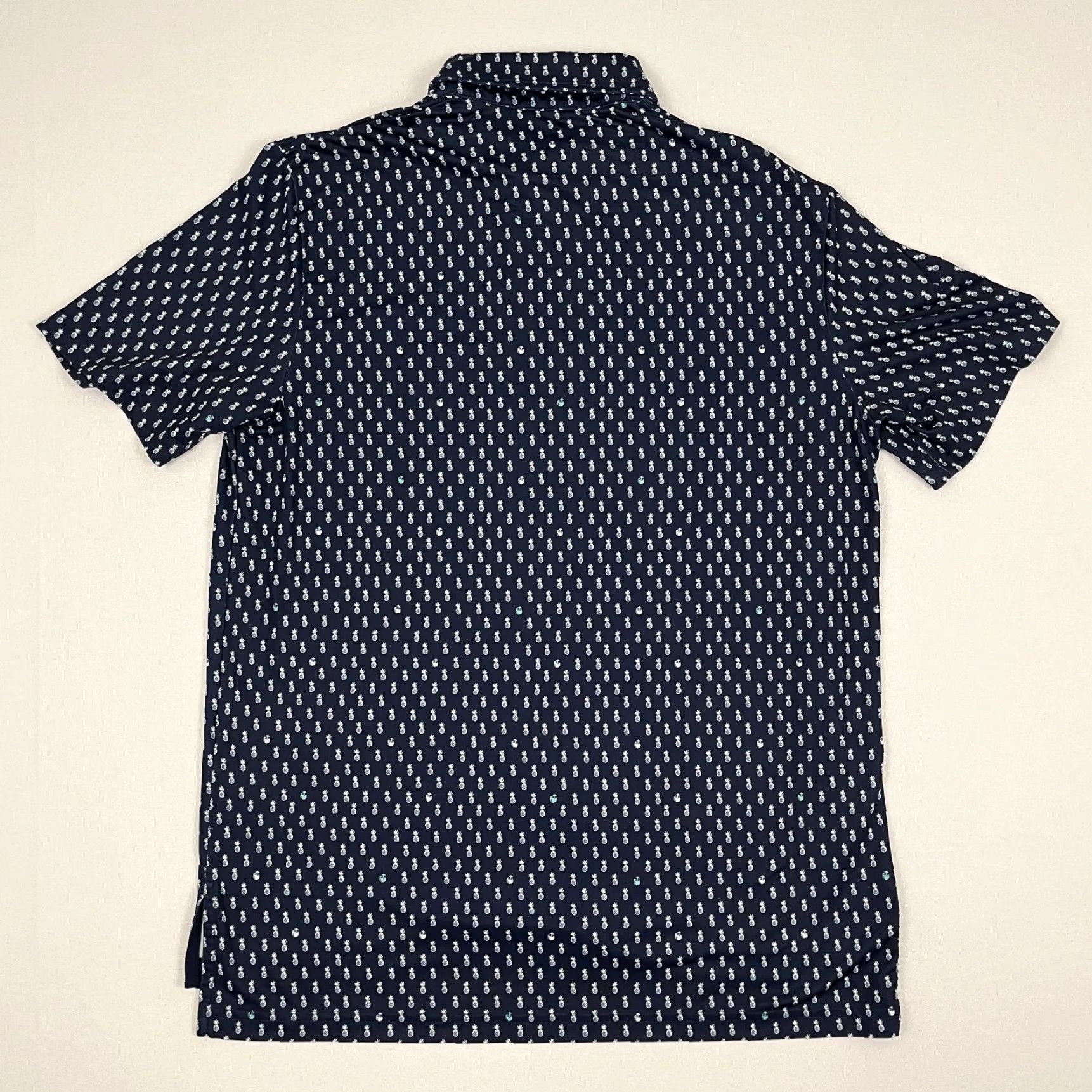 RLX Ralph Lauren RLX Ralph Lauren Polo Shirt Golf Ocean Course Kiawah Mens L Blue Pineapple Vintage? No (not vintage) Size US L / EU 52-54 / 3 - 7 Thumbnail
