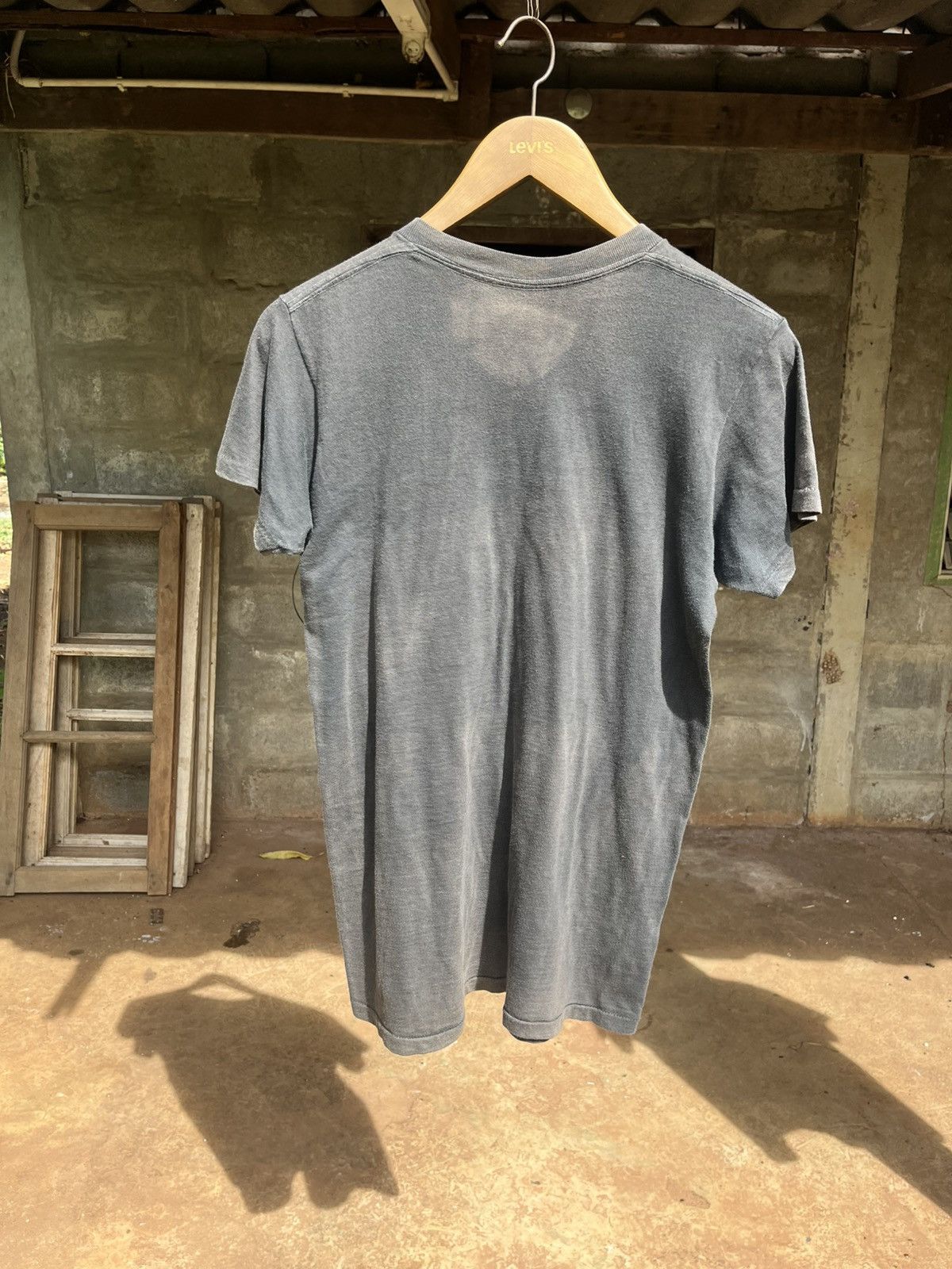 Vintage Thrashed faded blank tee 70s’-80s’ Size US L / EU 52-54 / 3 - 3 Thumbnail