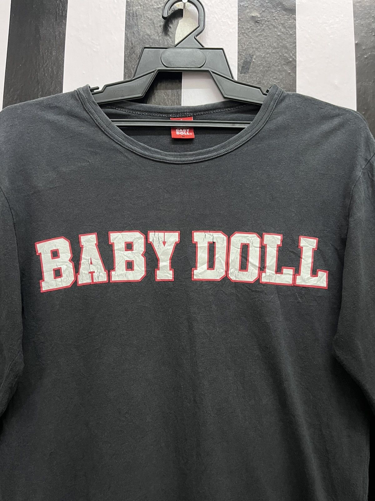 Japanese Brand Baby Doll Streetware Long Sleeve Tee Size US M / EU 48-50 / 2 - 3 Thumbnail
