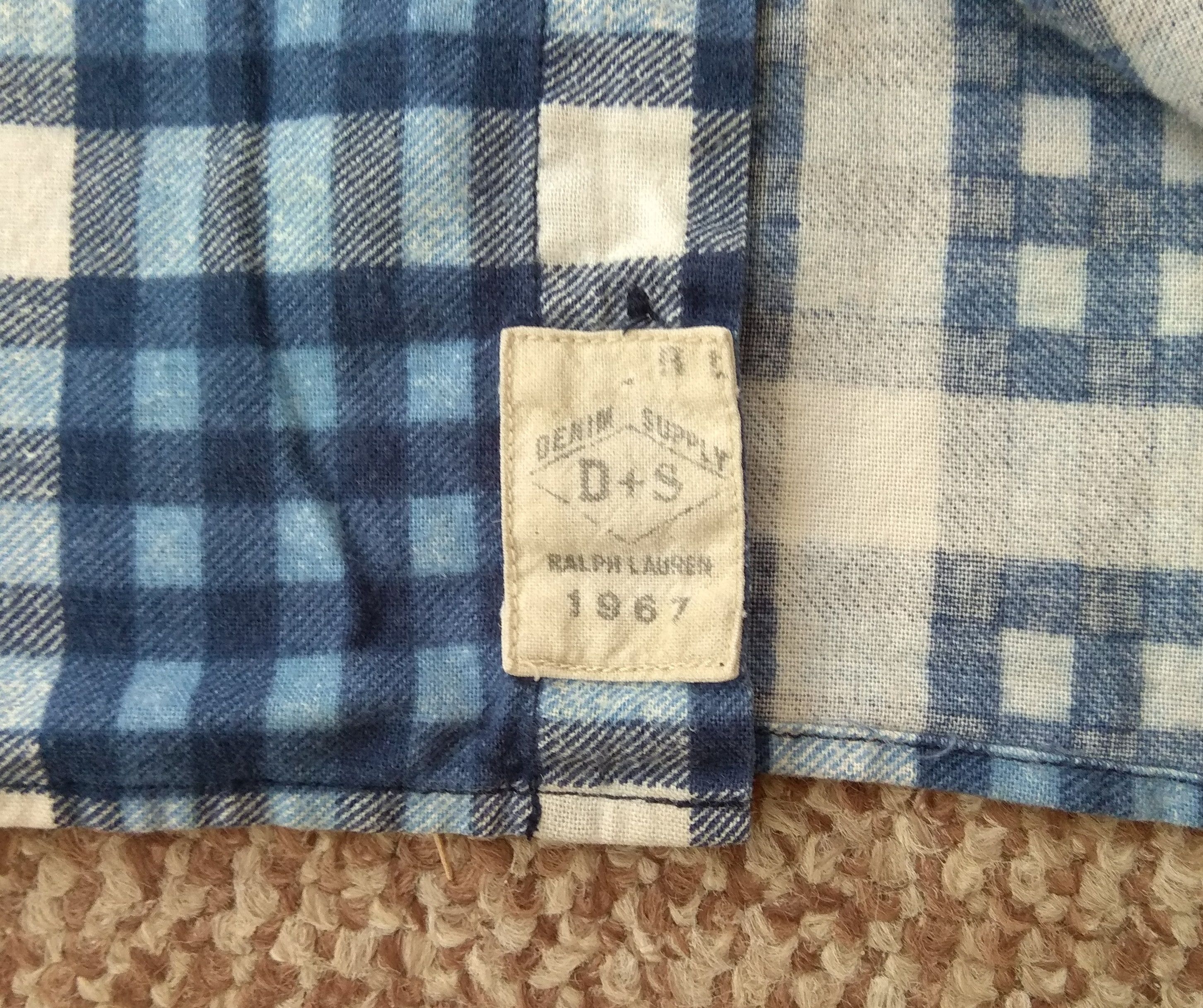 Denim & Supply Ralph Lauren Ralph Lauren Denim & Supply Flannel Cotton Check Shirt Size US XXL / EU 58 / 5 - 4 Thumbnail