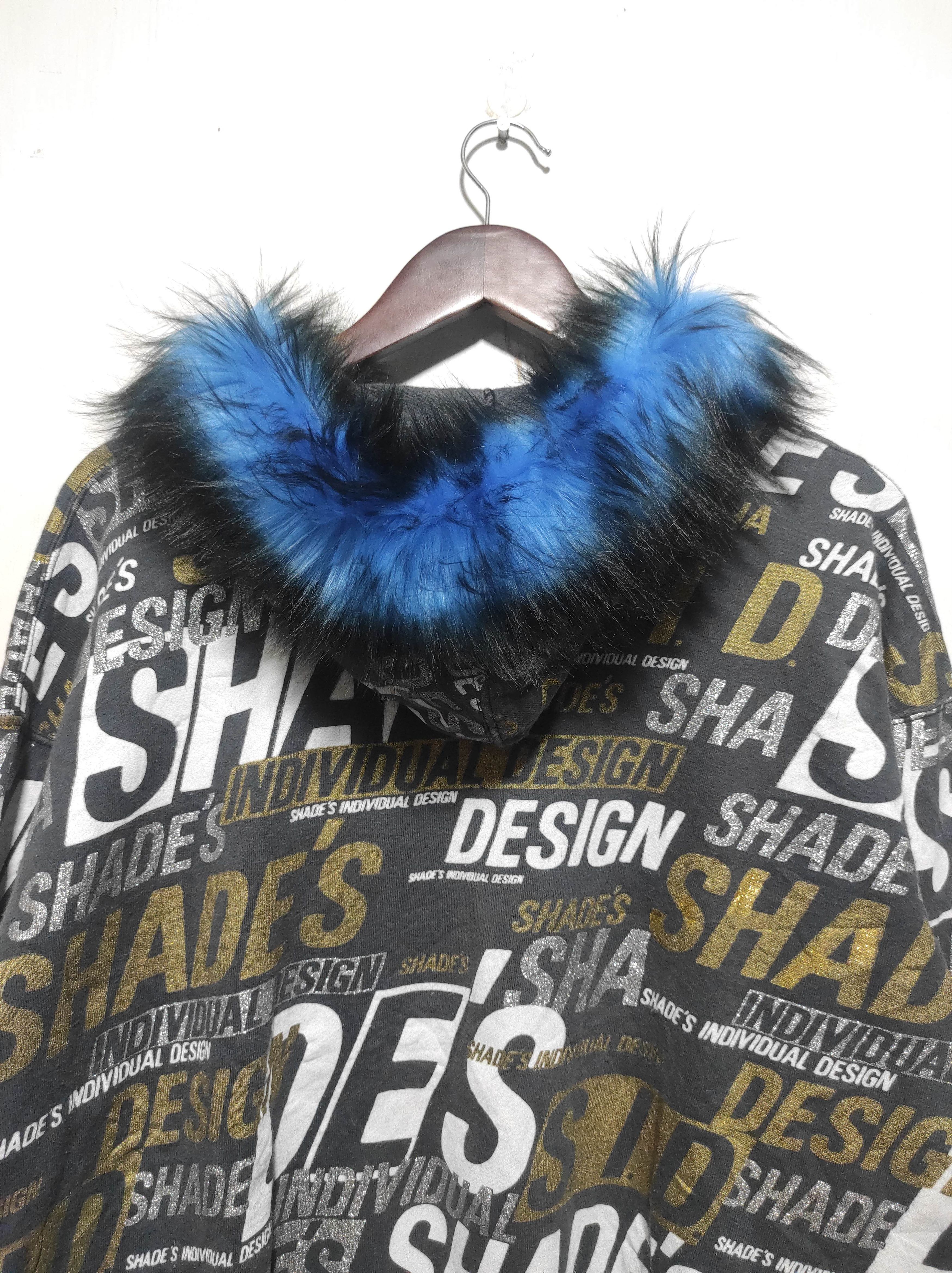 Hysteric Glamour Shade's Individual Design Fur Hoodie IfSixWasNine LGB style Size US L / EU 52-54 / 3 - 15 Thumbnail
