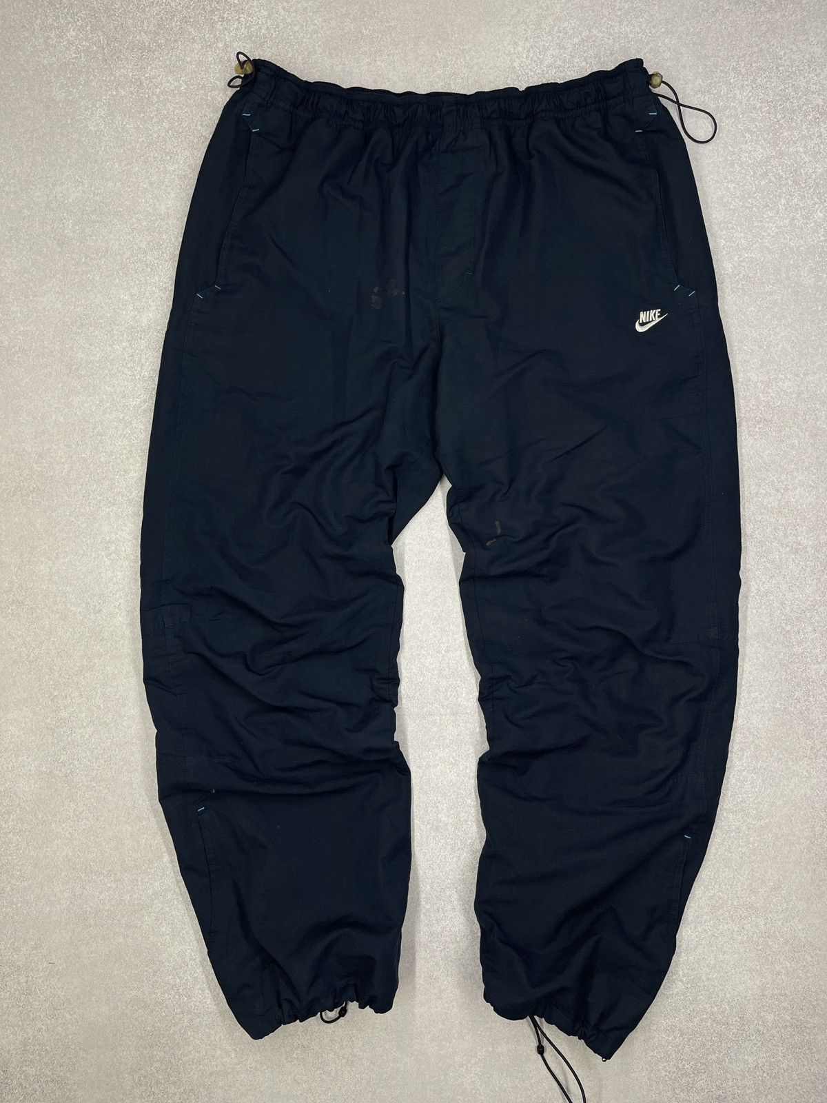 Nike Vintage Nike Nylon Sweatpants Navy Drill Y2K ACG TECH Size US 38 / EU 54 - 2 Thumbnail