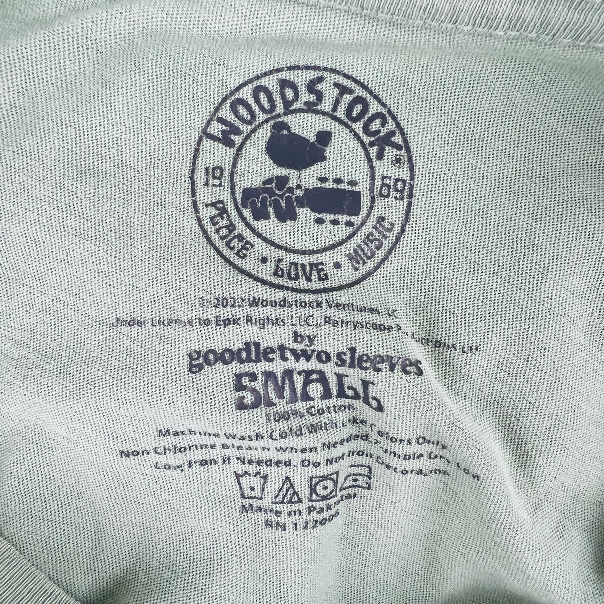 Other Woodstock Peace - Love - Music Small T-Shirt Shirt (See Meas Size US S / EU 44-46 / 1 - 4 Thumbnail