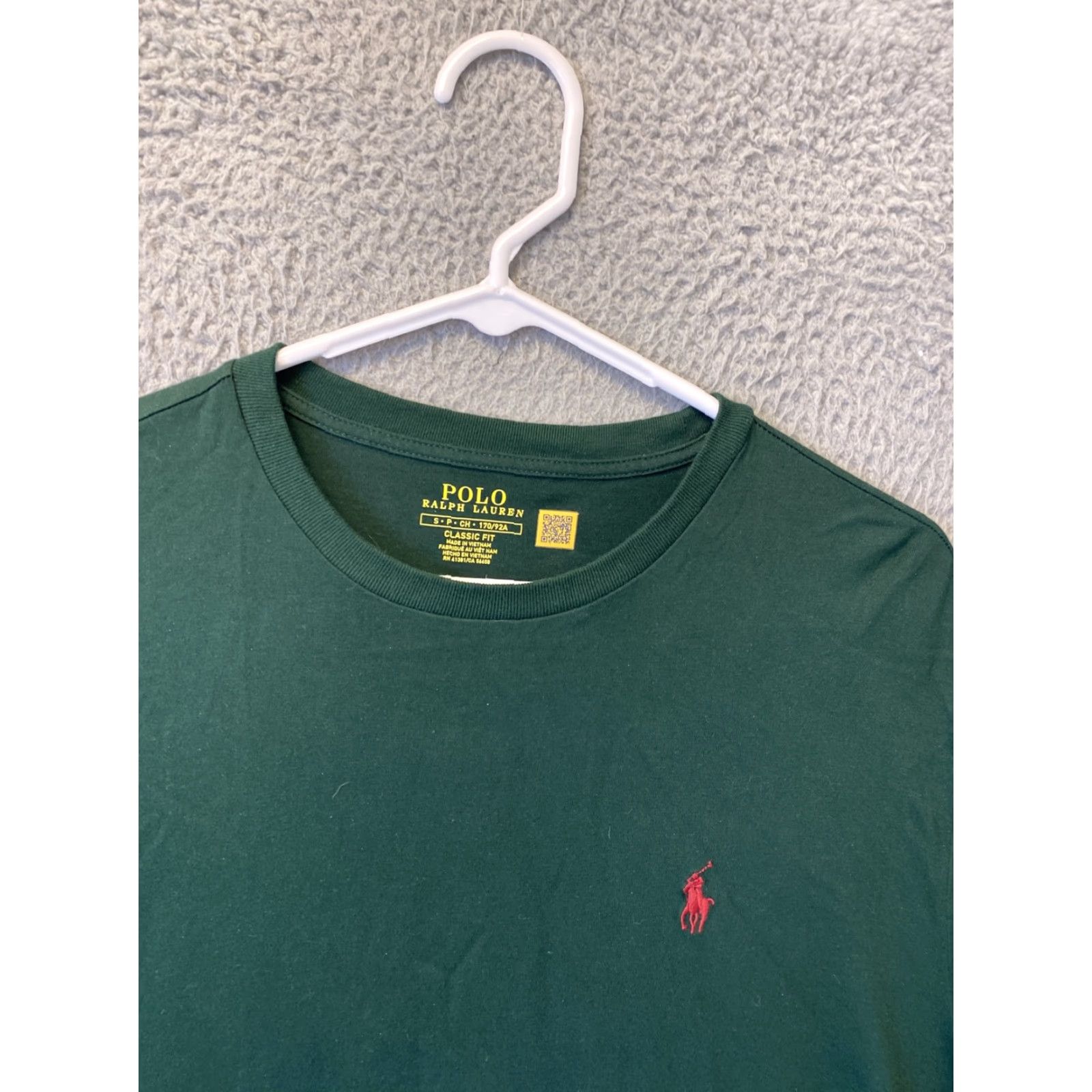 Polo Ralph Lauren Polo Ralph Lauren Long Sleeve Shirt Adult Small Crew Neck Tee Green 41-68 Mens Classic Logo Size US S / EU 44-46 / 1 - 5 Thumbnail