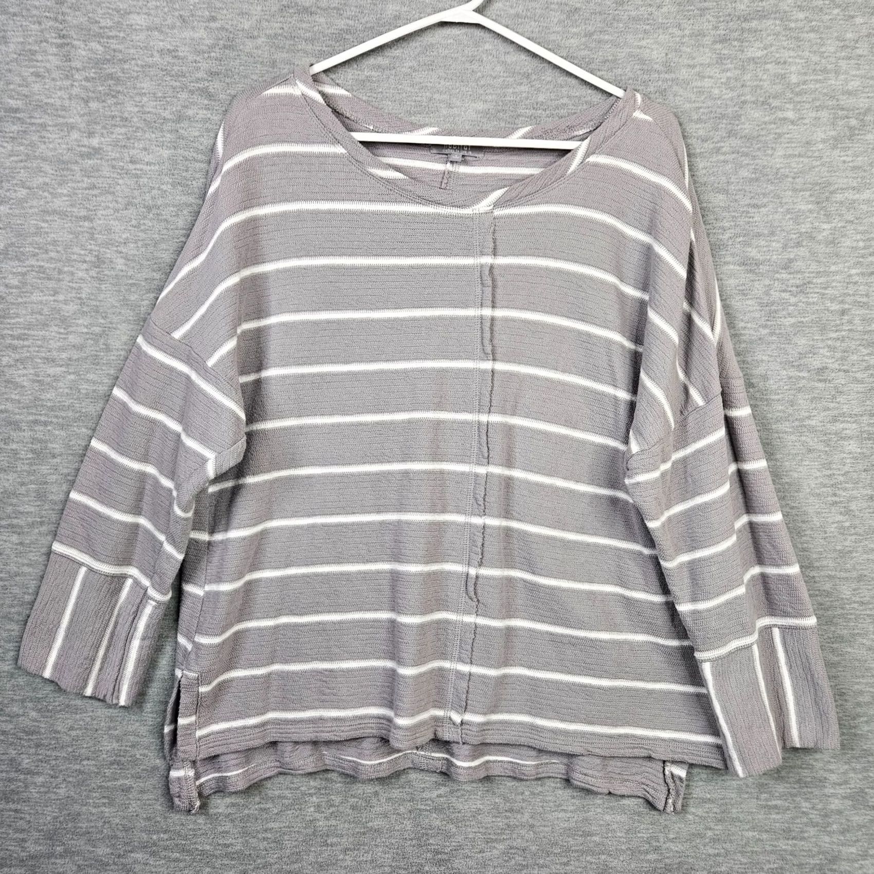 Habitat Habitat Multicolor Stripe Long Sleeve Knit Top S Womens Regular Size S Shirt Blouse Indoor Casual All Seasons 90s Theme (if applicable) Size S / US 4 / IT 40 - 2 Thumbnail