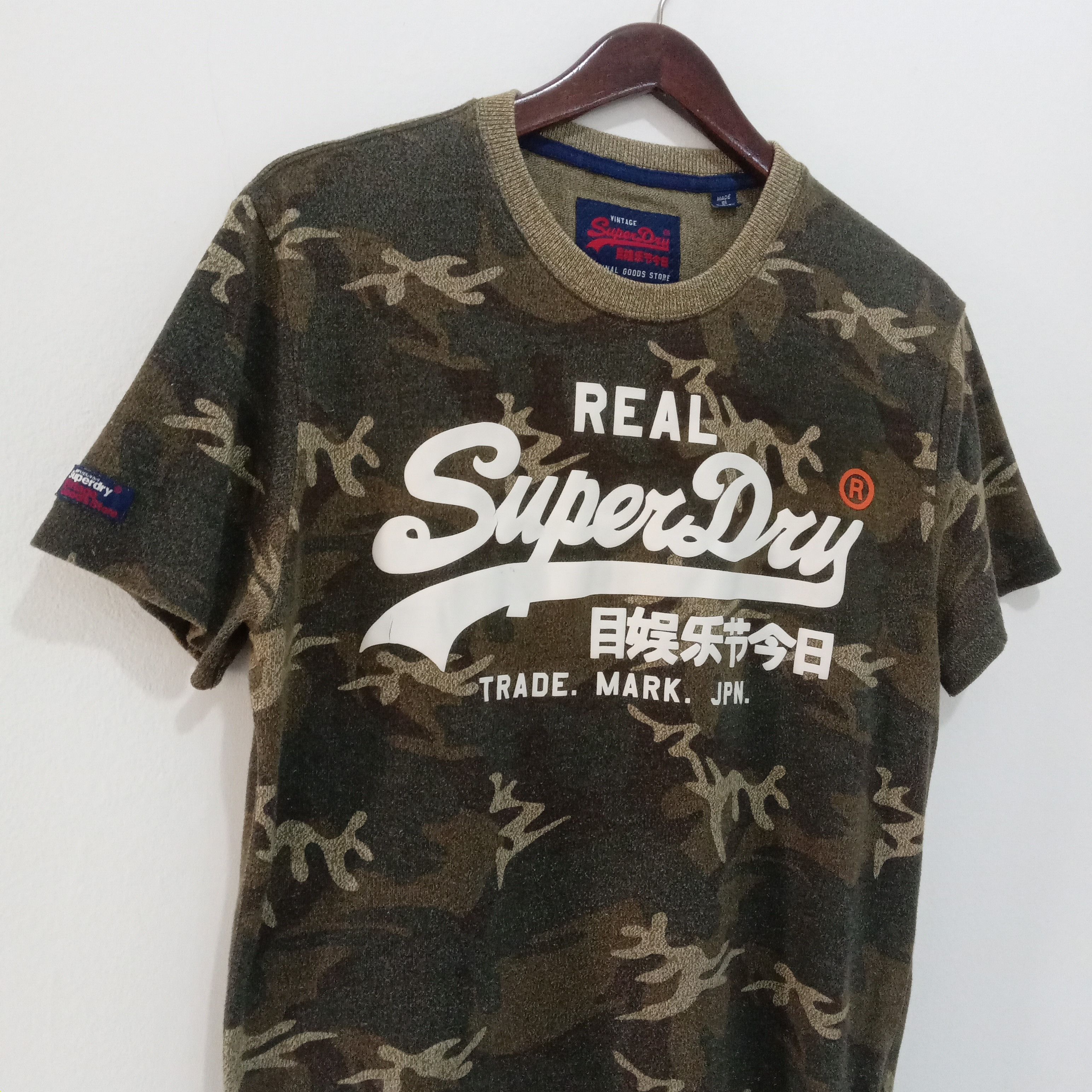 Japanese Brand × Superdry Superdry camo logo design Size US M / EU 48-50 / 2 - 4 Thumbnail