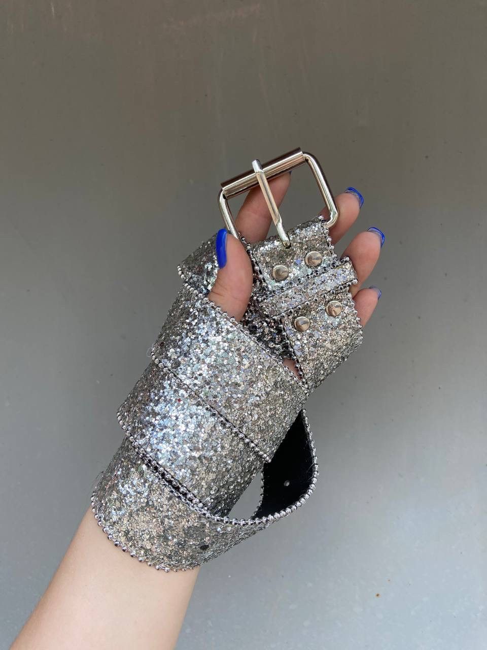 Hysteric Glamour Rhinestones Japanese Futuristic B.B Simon style Y2K Belt Size ONE SIZE - 1 Thumbnail