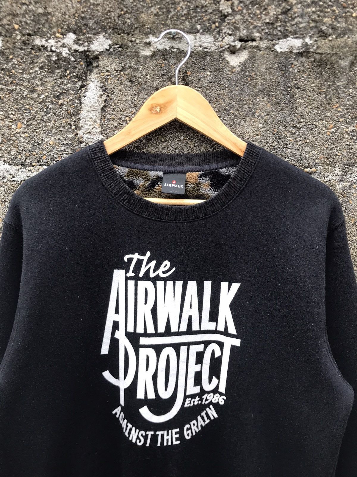 Airwalk × Sex Skateboards ⚡️Vintage Airwalk Project Round Neck Fleece Inside Sweatshirt Size US M / EU 48-50 / 2 - 4 Thumbnail