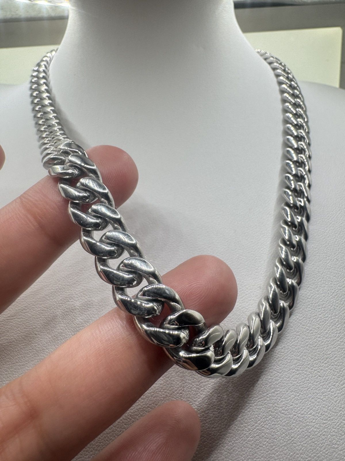 Other Men Necklace 20 inches Long 10mm diameter Size ONE SIZE - 8 Thumbnail