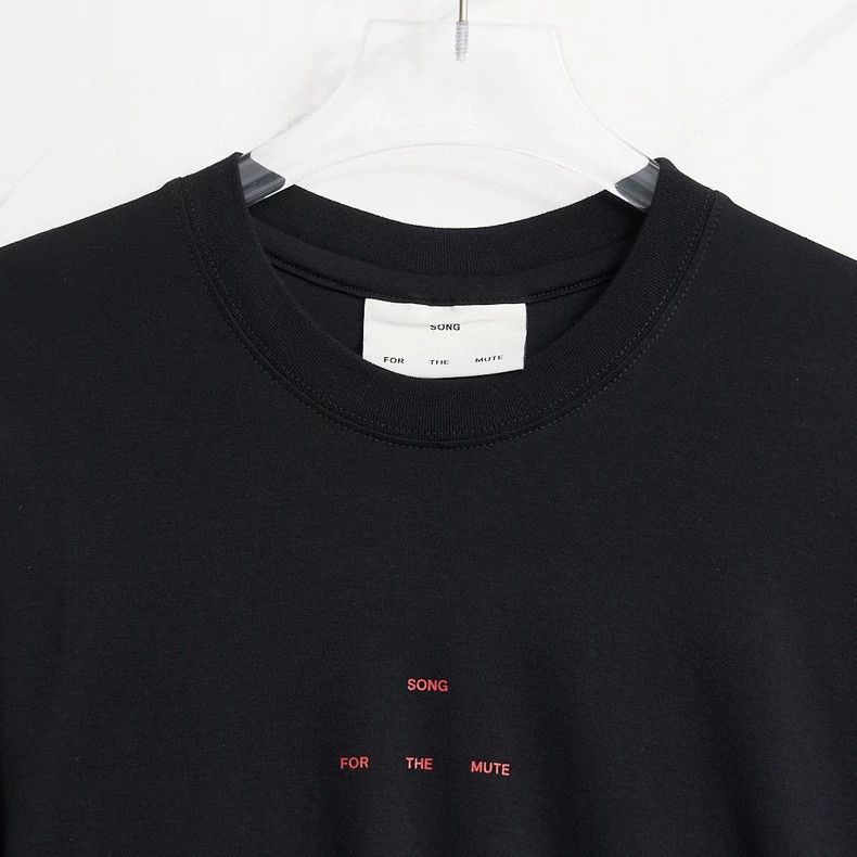 Song For The Mute Song For The Mute Letter Printed T-Shirt Size US S / EU 44-46 / 1 - 2 Thumbnail