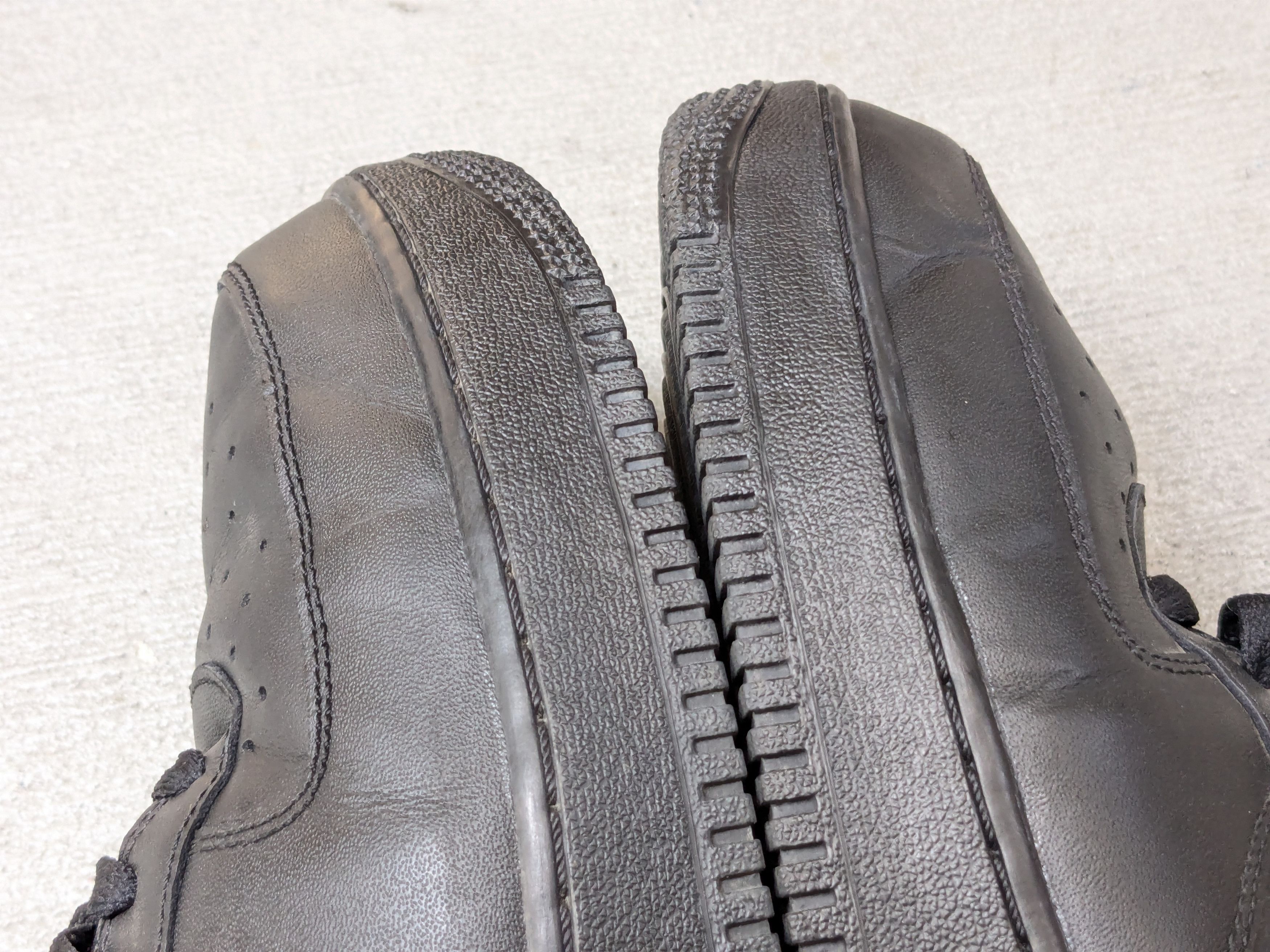 Nike Air Force 1 '07 Triple Black Low Leather 315122-001