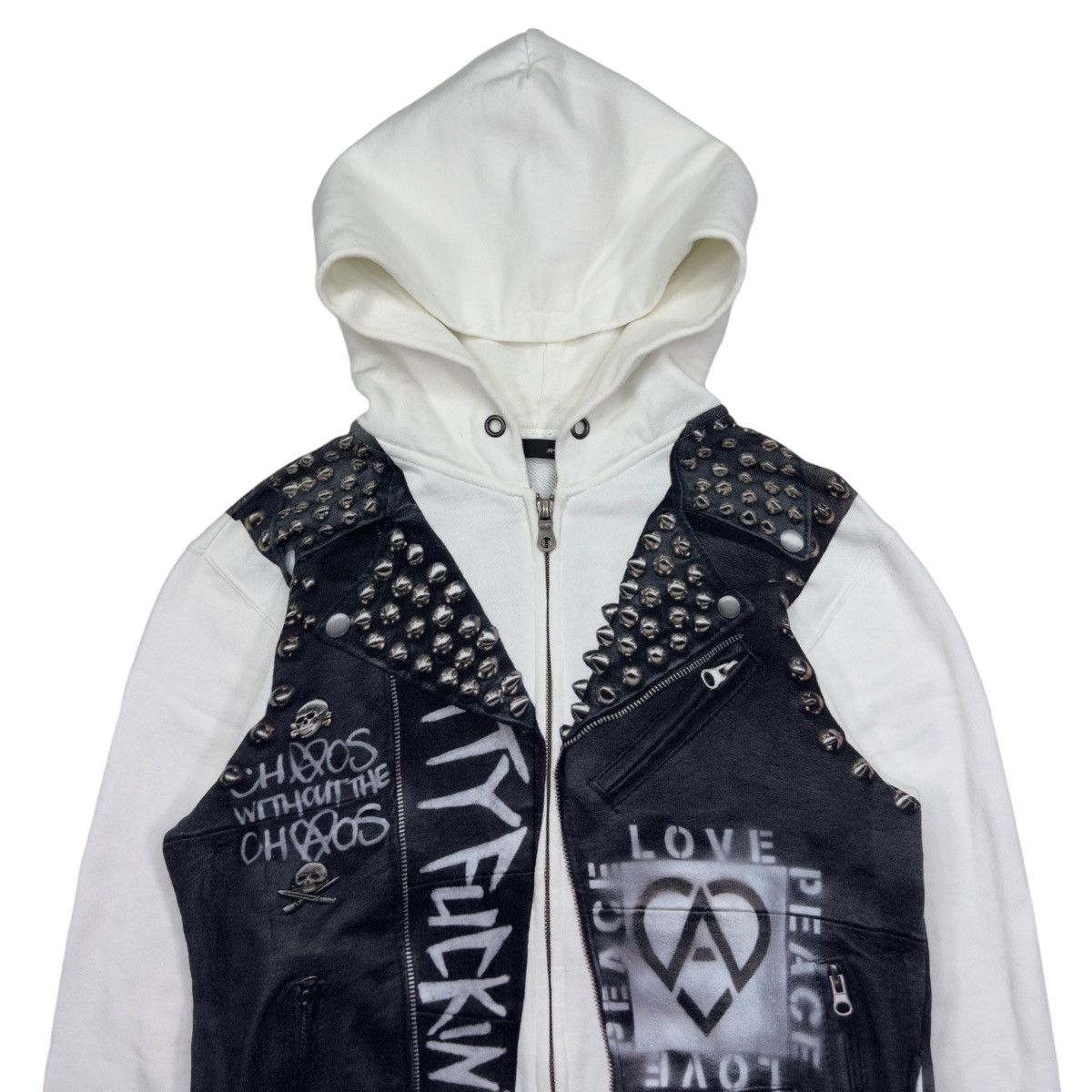 Montage Montage Chaos Fuckin’ Dirty The 1000 Faces Zip Up Hoodie Size US M / EU 48-50 / 2 - 4 Thumbnail
