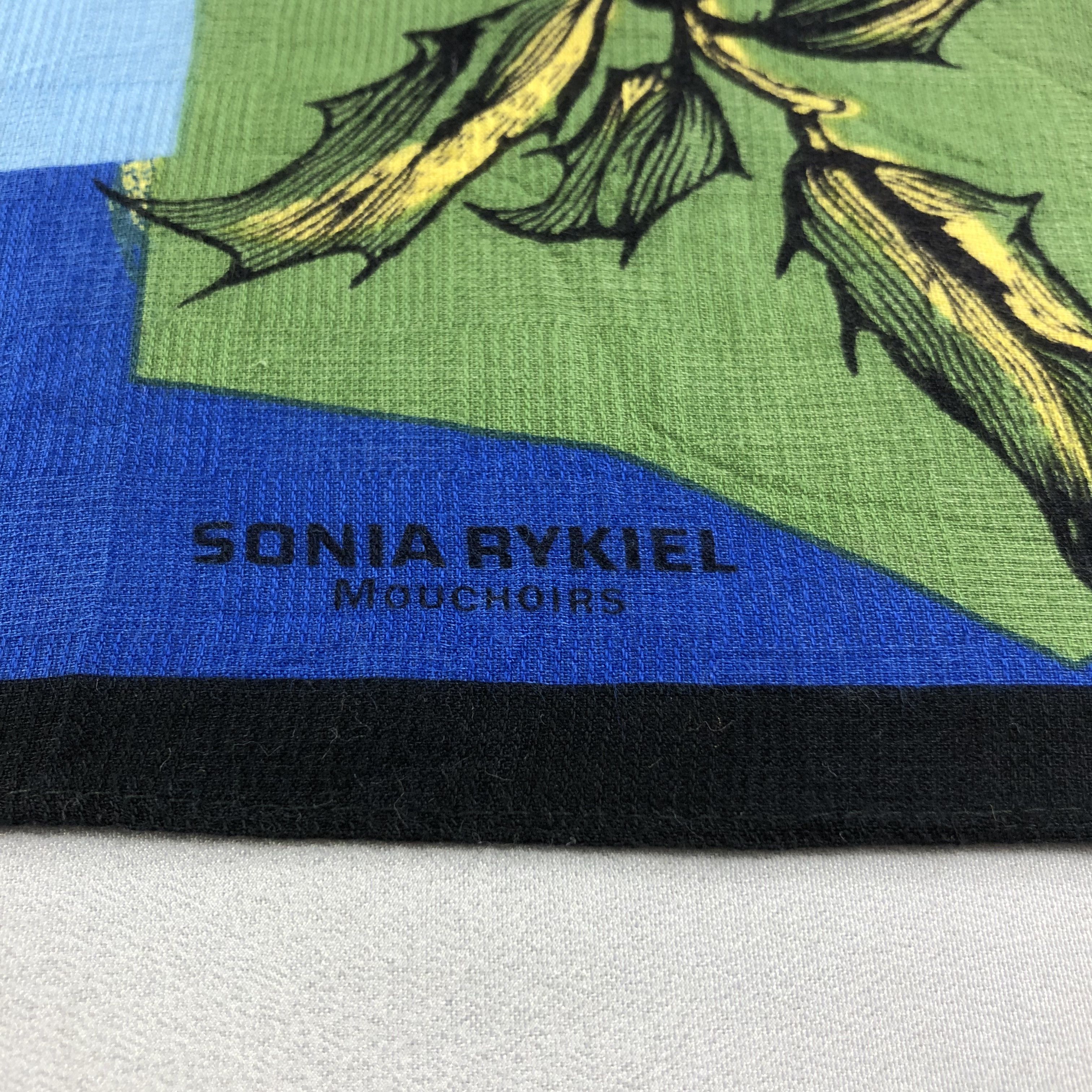Sonia Rykiel × Vintage Sonia Rykiel Handkerchief Neckerchief Bandana H1682 Size ONE SIZE - 4 Thumbnail