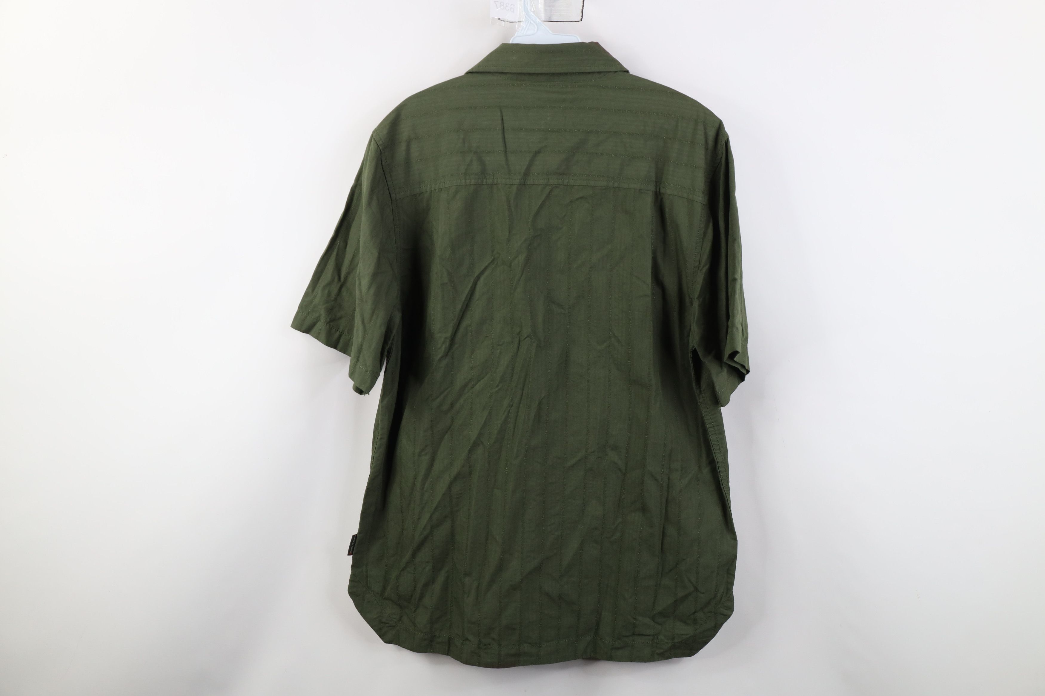 Vintage Vintage Y2K Royal Robbins Striped Short Sleeve Button Shirt Size US M / EU 48-50 / 2 - 14 Thumbnail