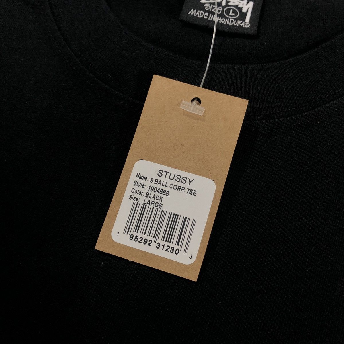 Stussy × Vintage Stussy 8-Ball Corp Tee Size US L / EU 52-54 / 3 - 7 Thumbnail