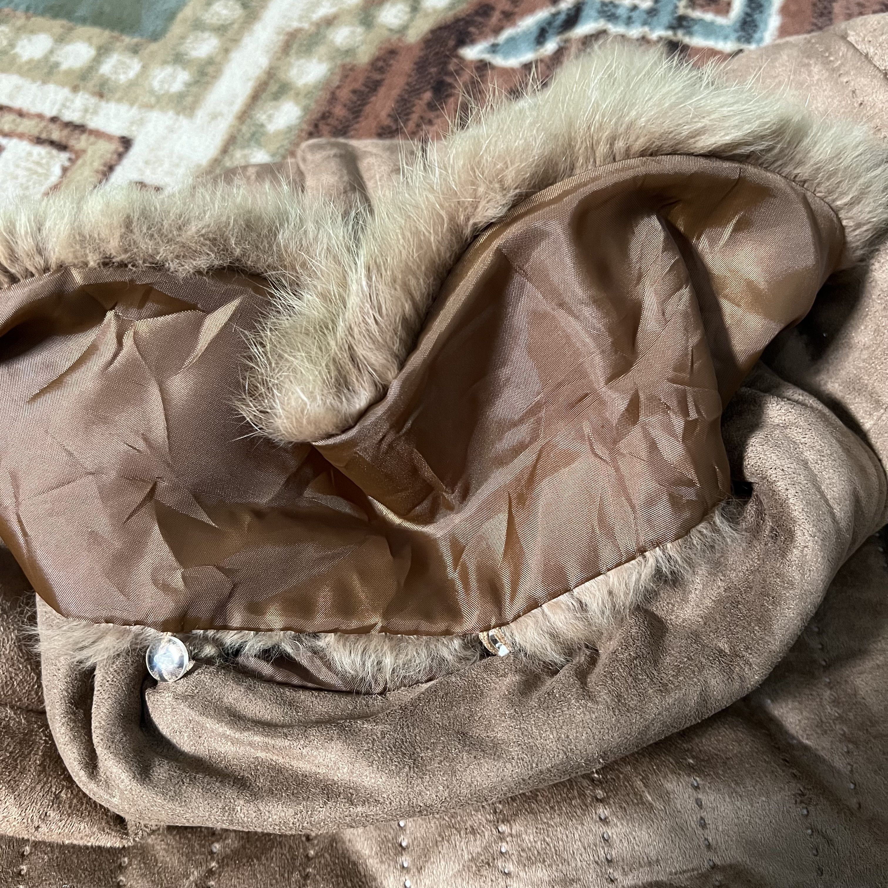 Japanese Brand 2000s Japanese Ifsix Velvet Fur Jacket y2k Lgb Size US M / EU 48-50 / 2 - 4 Thumbnail