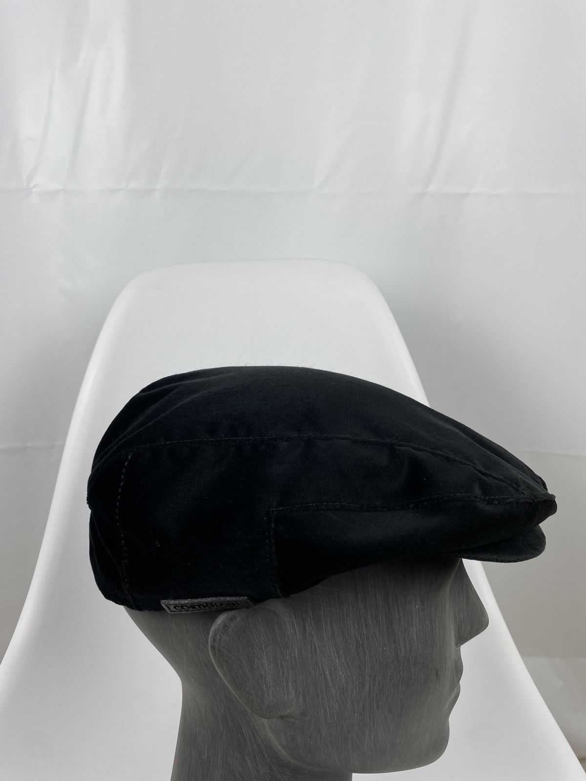 Cortigiani Cortigiani Velour Cap Flat Hat Driver Cotton size M Italy Size ONE SIZE - 3 Thumbnail