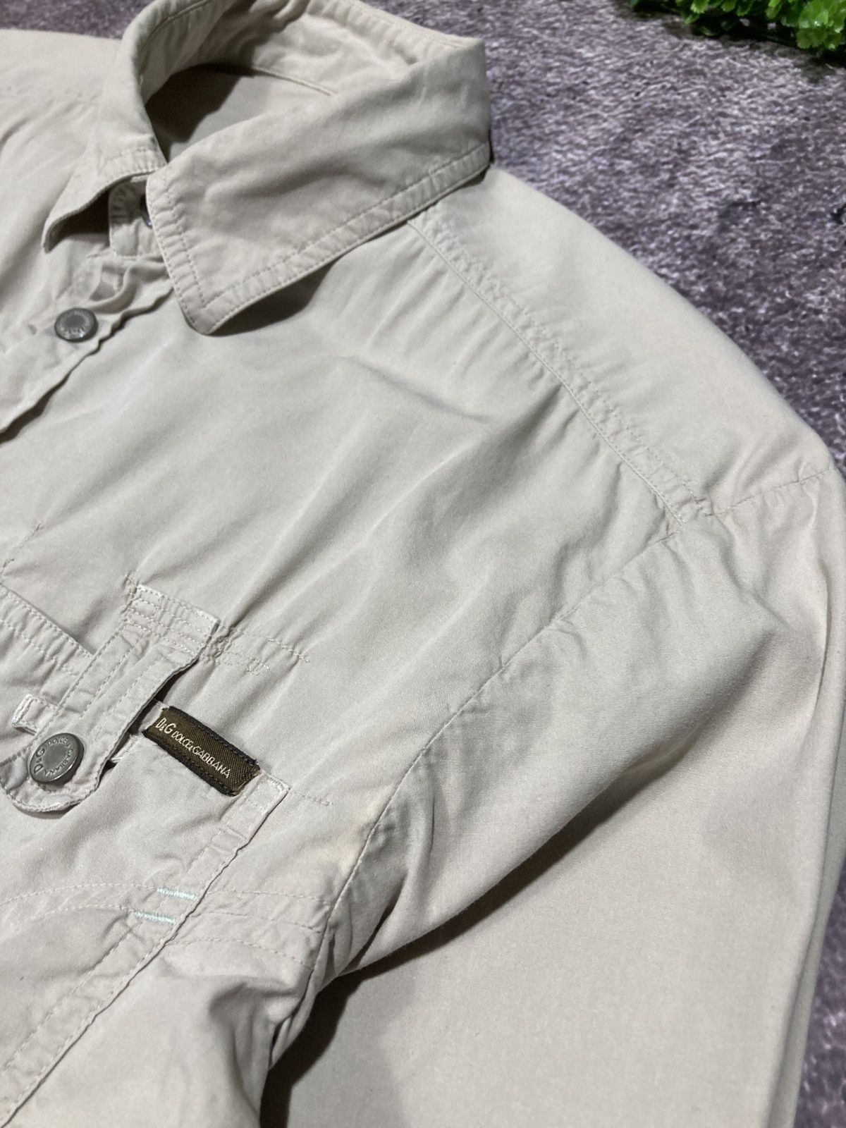 Dolce & Gabbana Vintage 2000s Dolce & Gabbana Pockets Button Shirt Archive Size US M / EU 48-50 / 2 - 8 Thumbnail