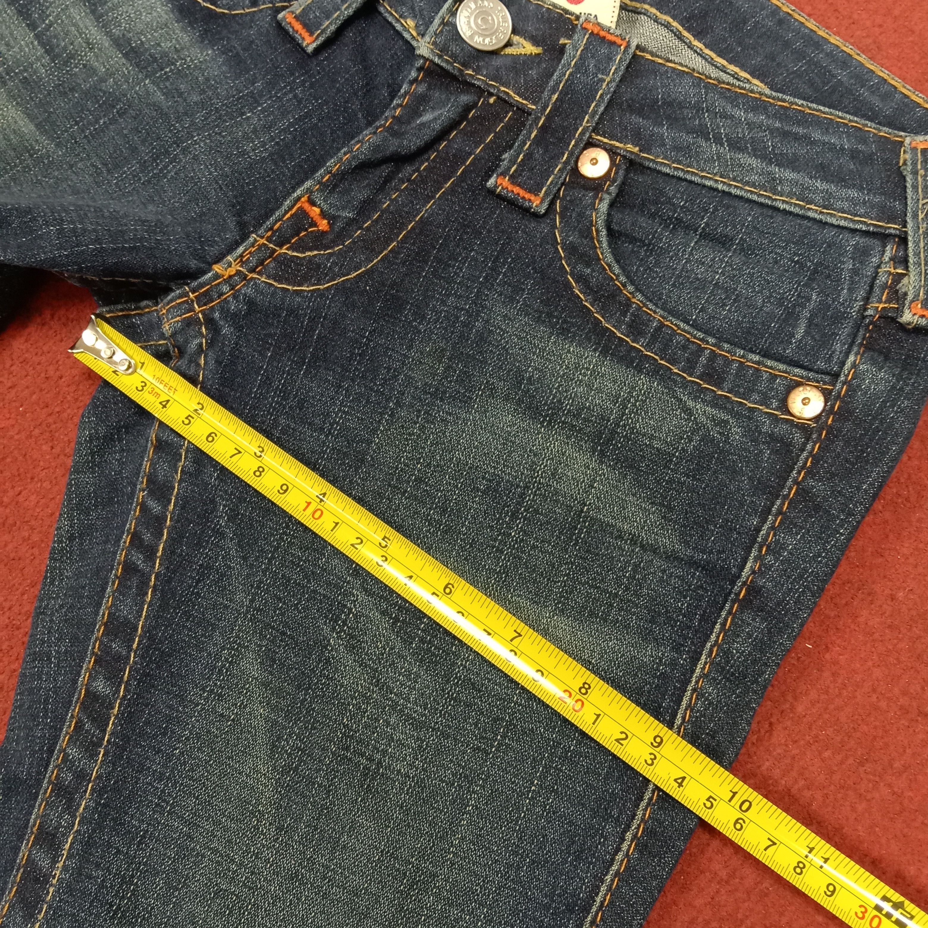 Vintage True Religion Fashion Style Streetwear Bootcut Jeans Size 27" / US 4 / IT 40 - 9 Thumbnail