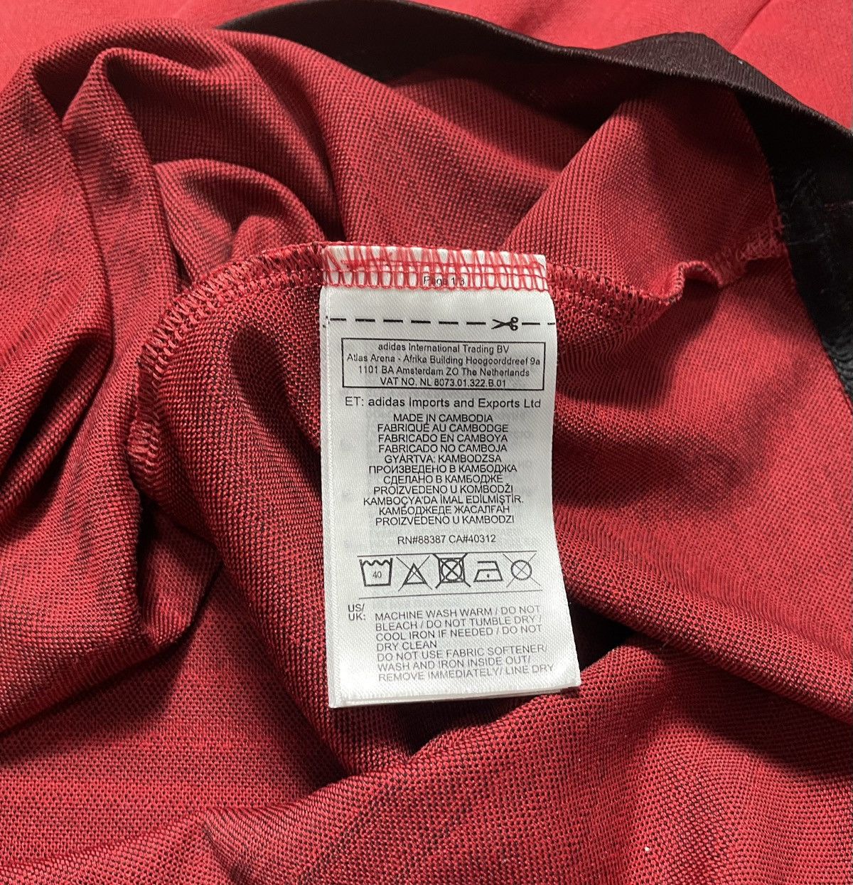 Adidas Adidas FC Manchester United 2018/2019 Soccer Jersey Size US L / EU 52-54 / 3 - 9 Thumbnail