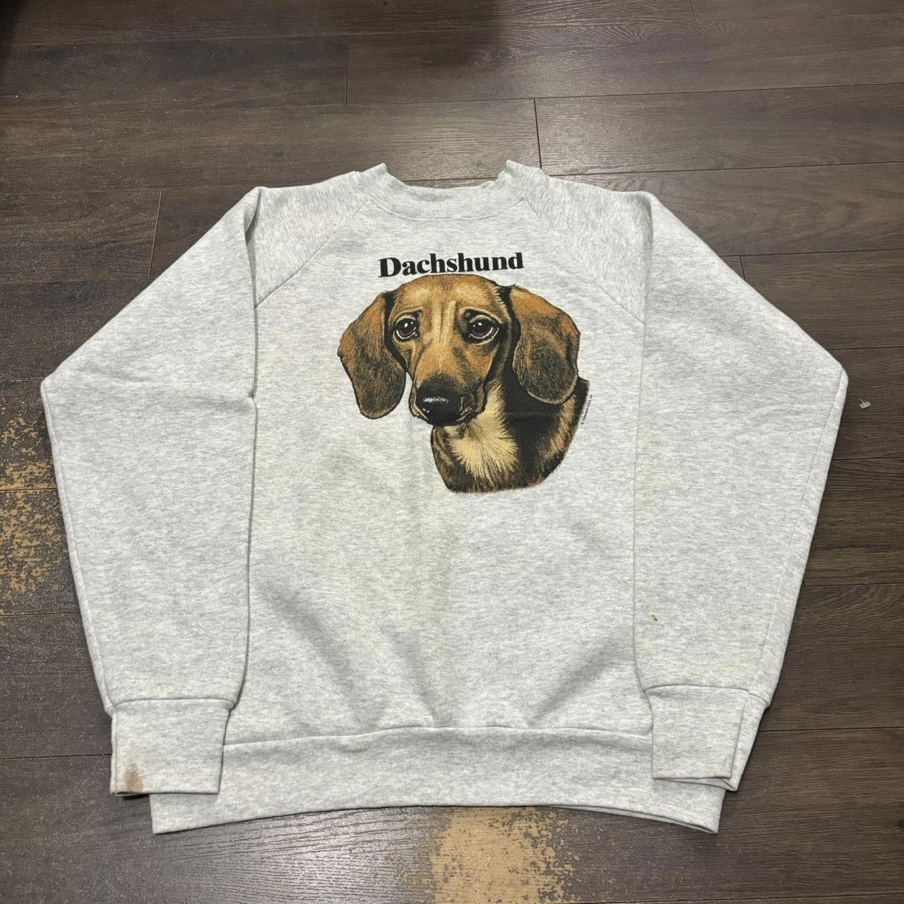Fruit Of The Loom vintage dachshund crewneck sweatshirt 90s L Size US L / EU 52-54 / 3 - 3 Thumbnail