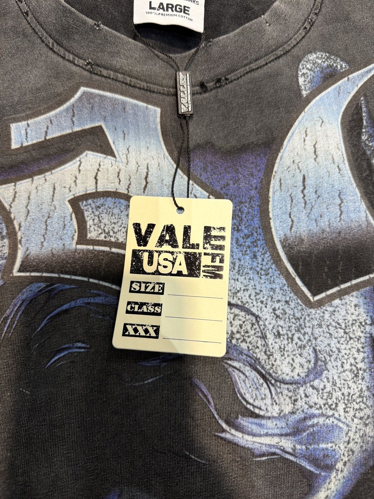 Vale Vale USA Big Fear Tee Size-L Brand New quick shipping Size US L / EU 52-54 / 3 - 4 Thumbnail