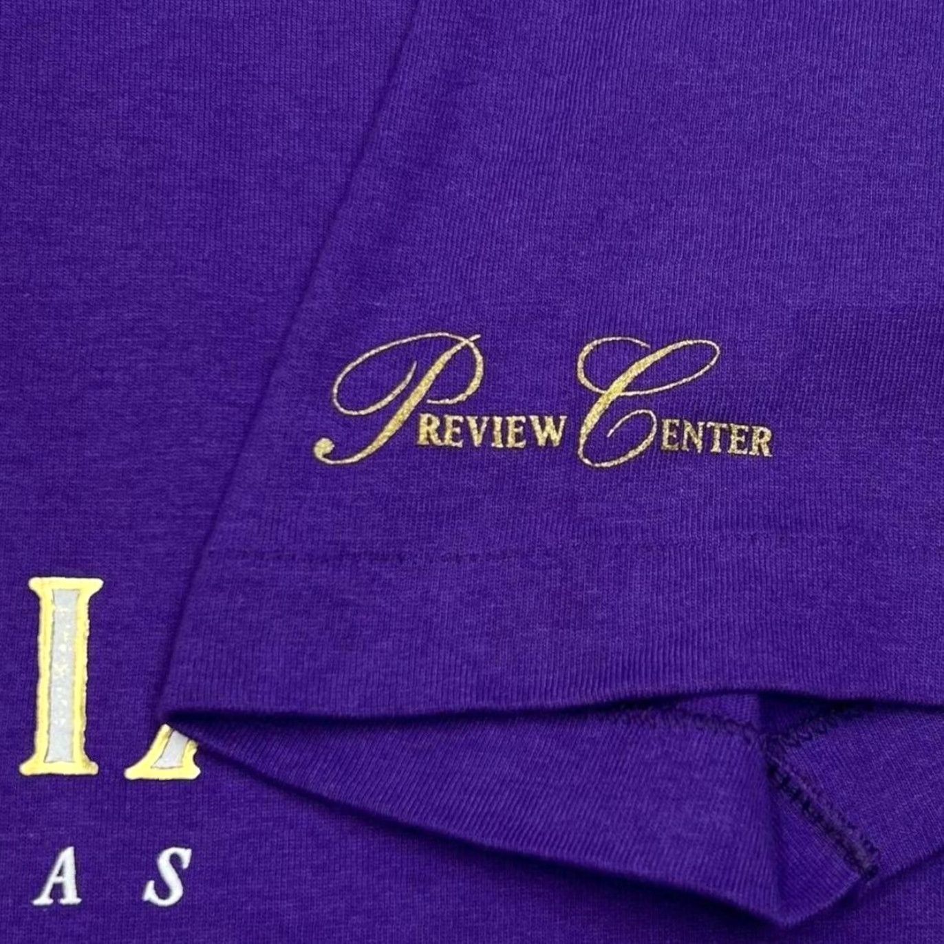 Fruit Of The Loom VINTAGE The Venetian “Las Vegas” Preview Center Souvenir Single Stitch T-Shirt L Purple Nike? Size US L / EU 52-54 / 3 - 4 Thumbnail