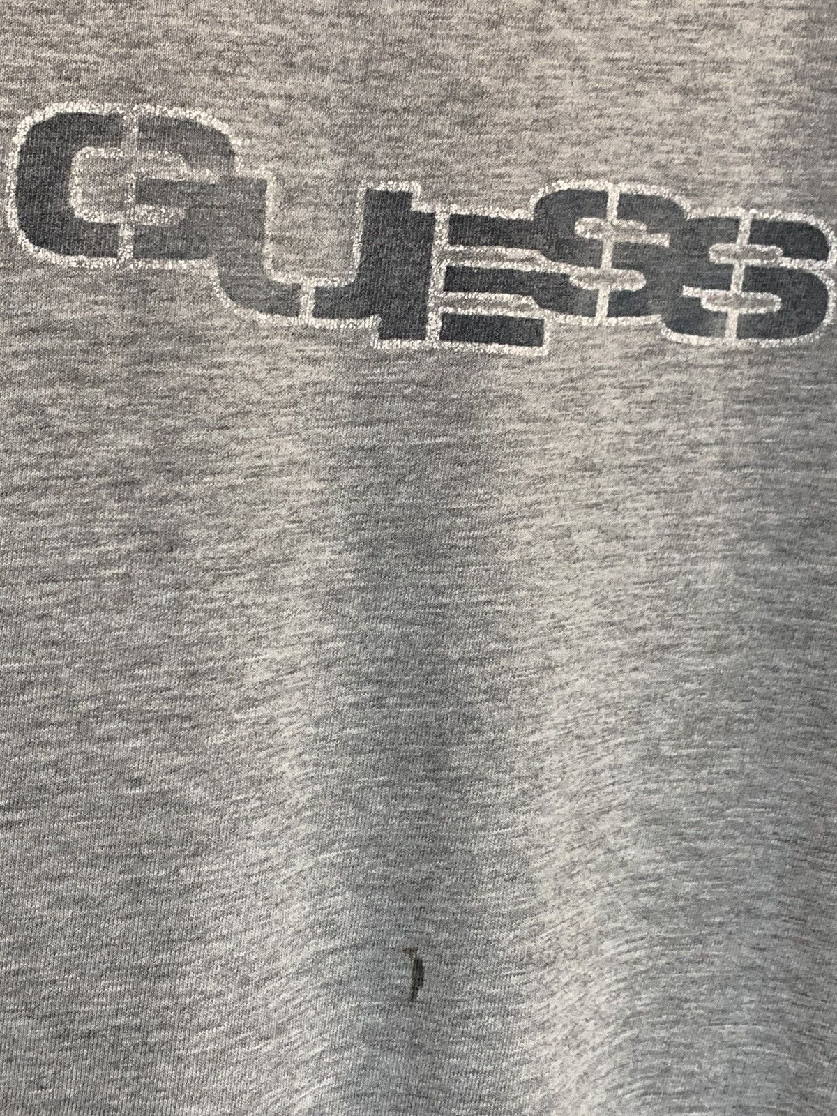 Guess *RARE* Vintage 80’s GUESS Faded Spellout Art USA-Made Shirt Size US M / EU 48-50 / 2 - 5 Thumbnail