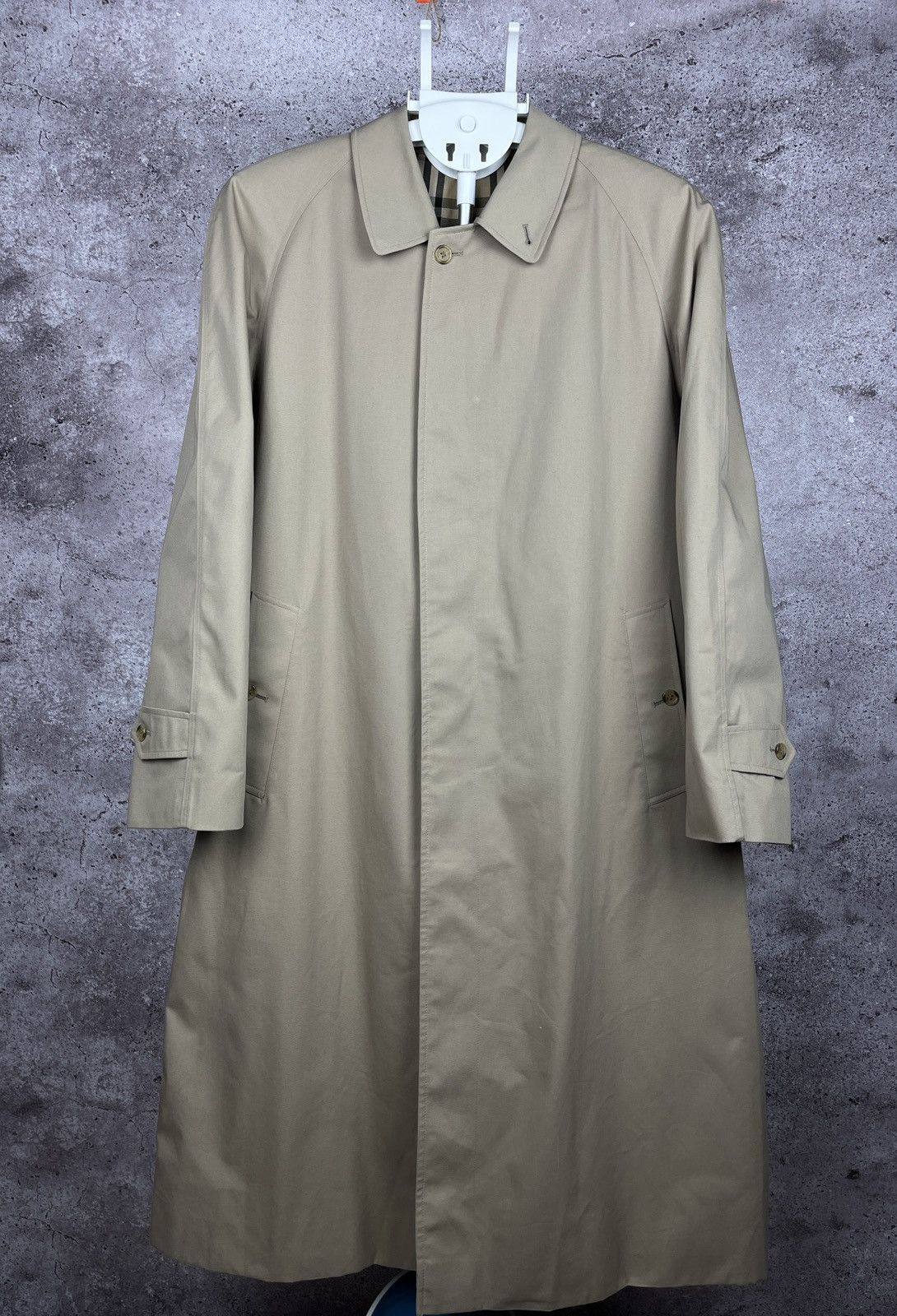 Burberry × Vintage Rare🔥Vintage Burberry London Nova Check Trench Coat Size US L / EU 52-54 / 3 - 5 Thumbnail