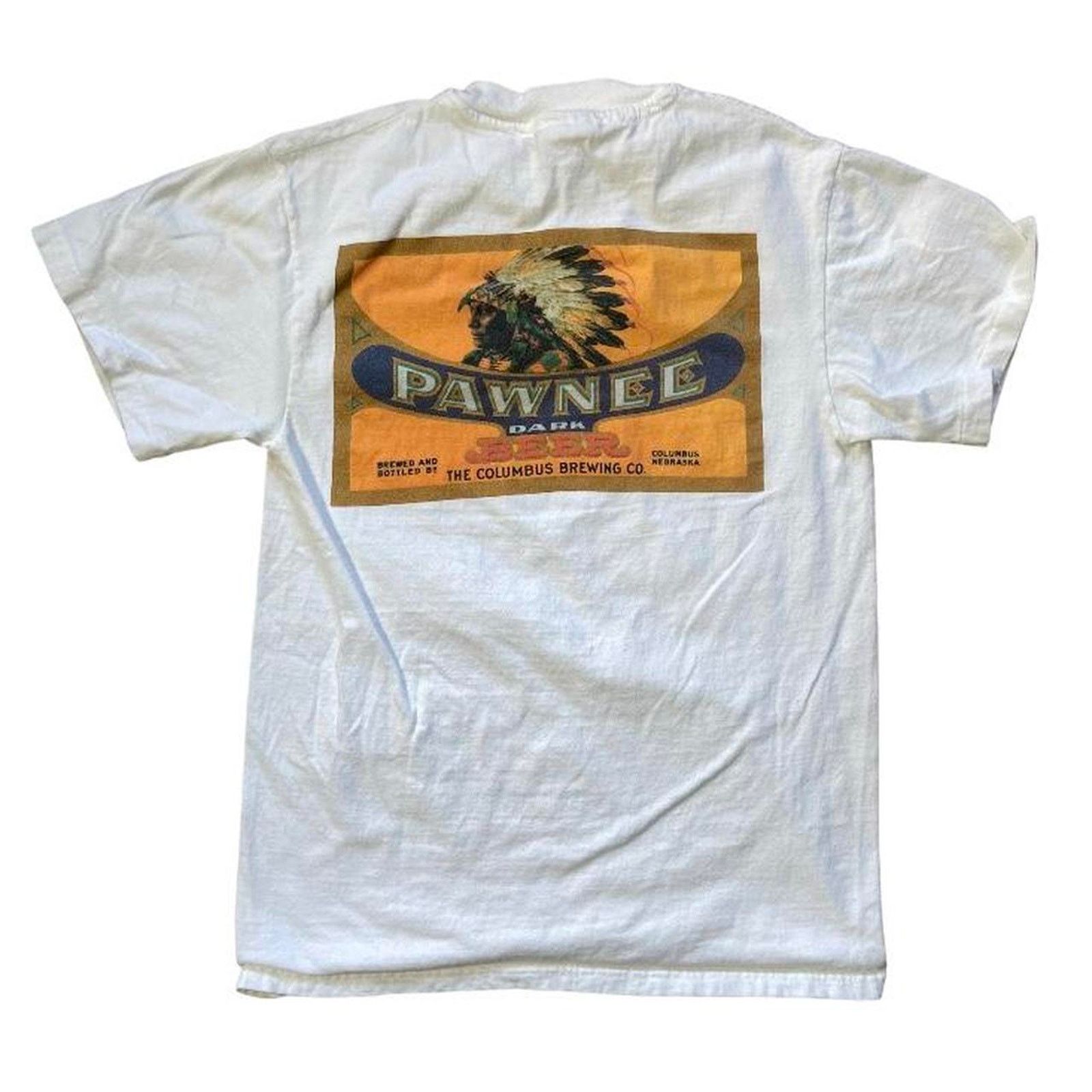 Hanes 90s pawnee beer tee shirt Size US S / EU 44-46 / 1 - 1 Thumbnail