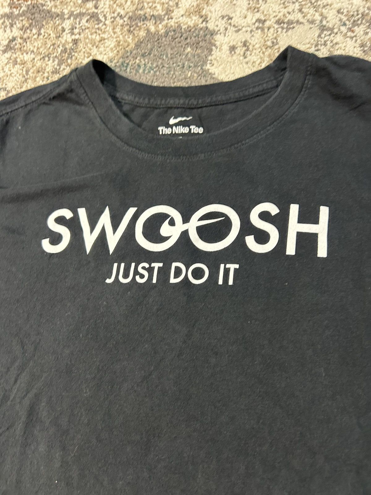 Nike Nike Swoosh Just Do it Print Sportswear Black Size US M / EU 48-50 / 2 - 2 Thumbnail