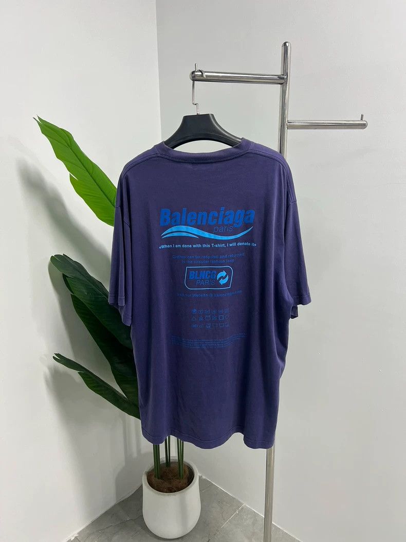 Balenciaga Balenciaga Chest Logo short sleeve t-shirt Size US XS / EU 42 / 0 - 2 Thumbnail