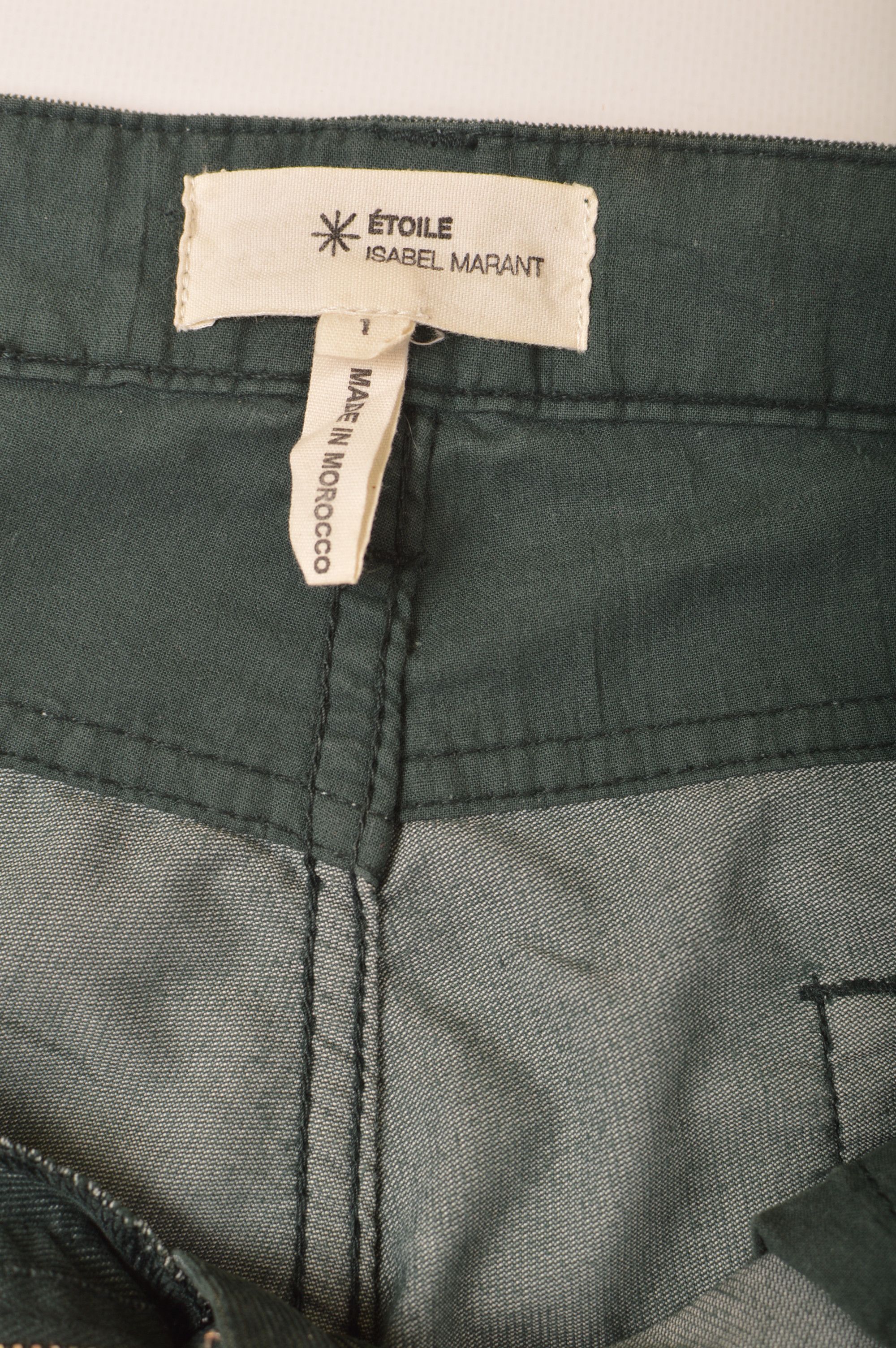 Isabel Marant × Isabel Marant Etoile Etoile Isabel Marant Cotton Blend Low-Rise Pants Size 25" / US 0 / IT 36 - 4 Thumbnail