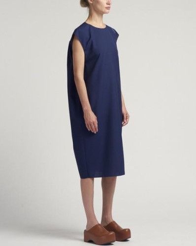 Marni o1f1d3z0326 Midi Dress in Blue Size S / US 4 / IT 40 - 3 Thumbnail
