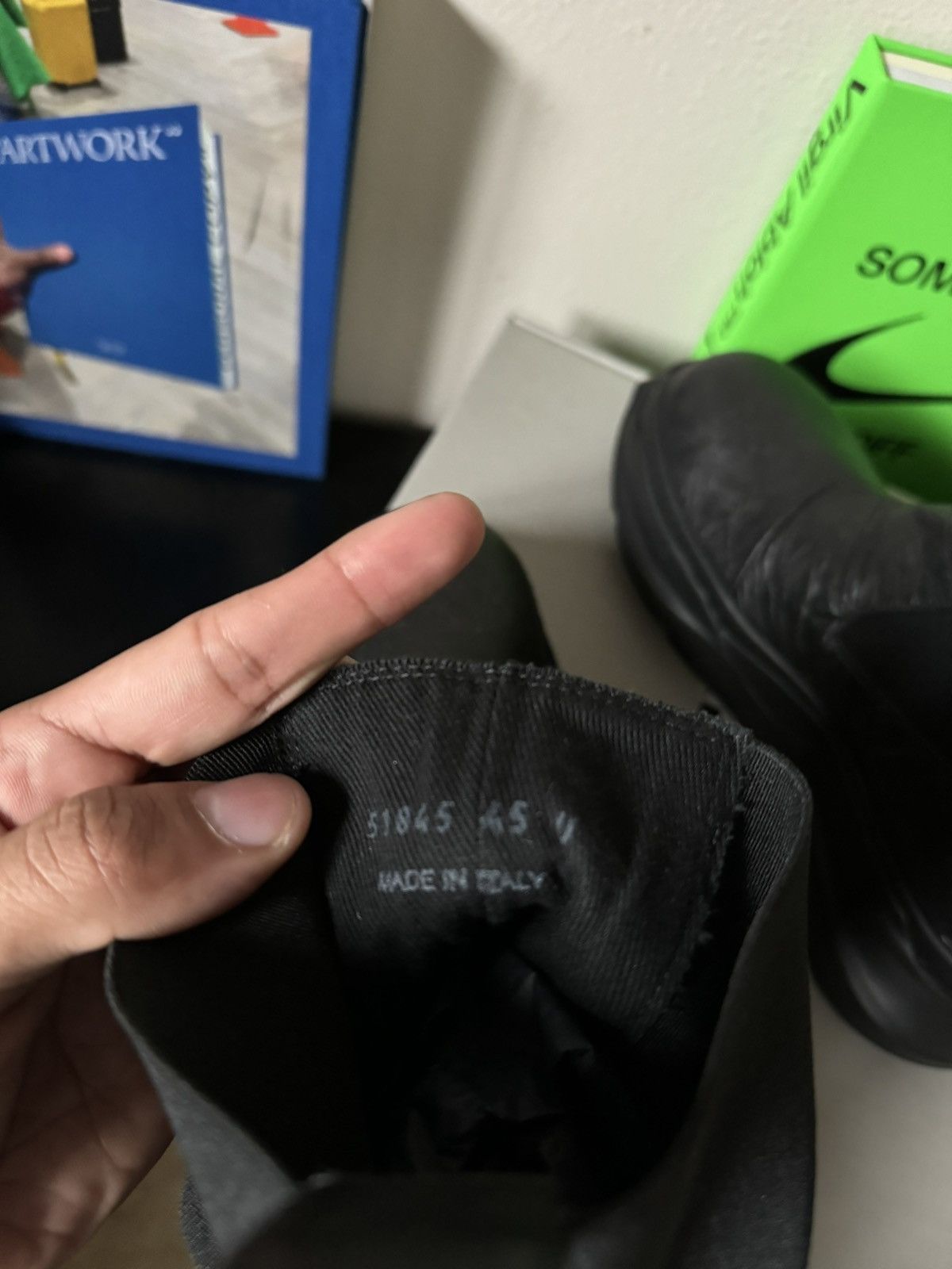 Rick Owens Drkshdw Rick Owens DRKSHDW Paper Abstract Beatle Boots Size US 13 / EU 46 - 7 Thumbnail