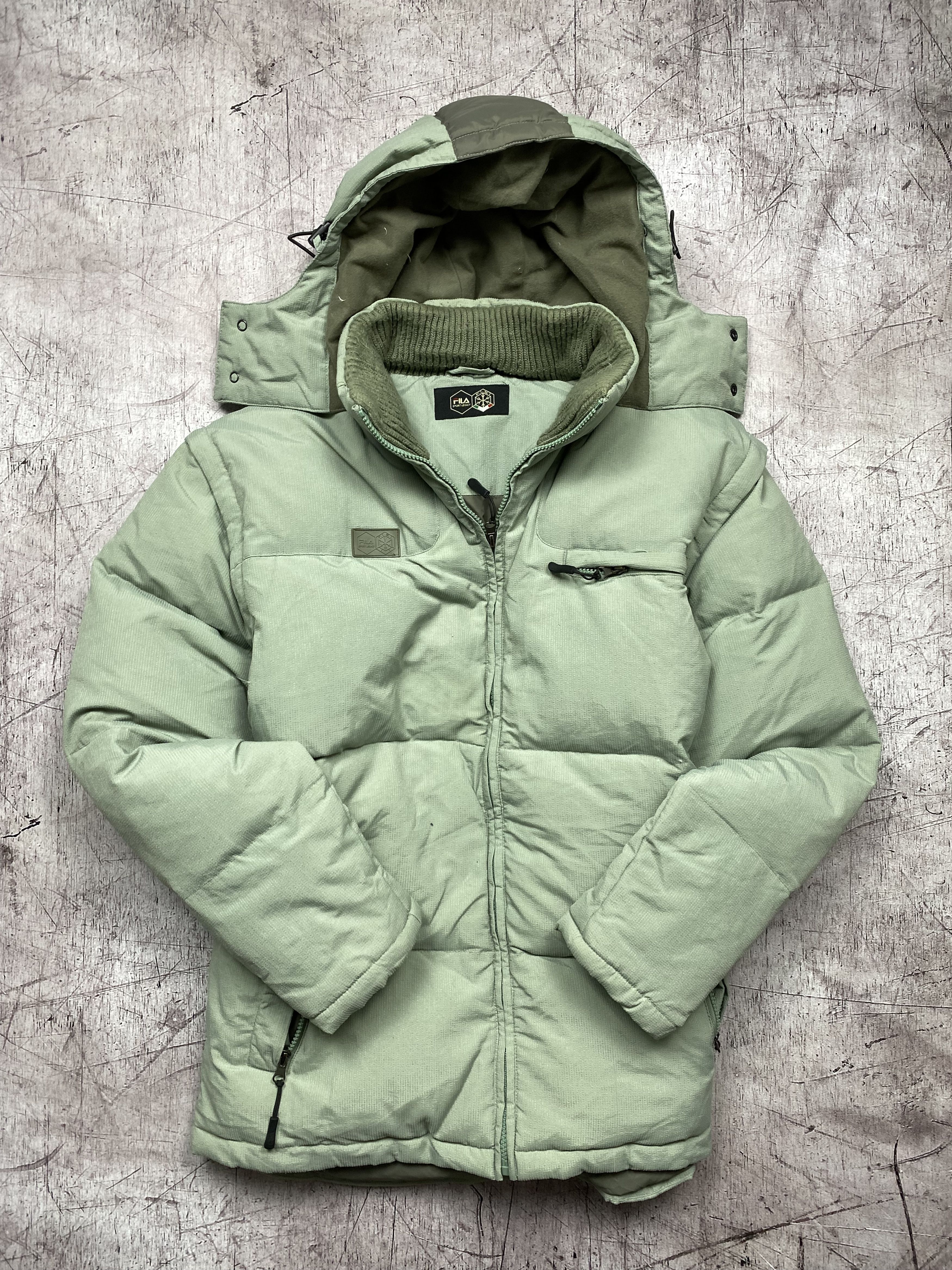Fila Fila Vintage Mens Goose Down Parka Jacket Puffer Size US L / EU 52-54 / 3 - 2 Thumbnail