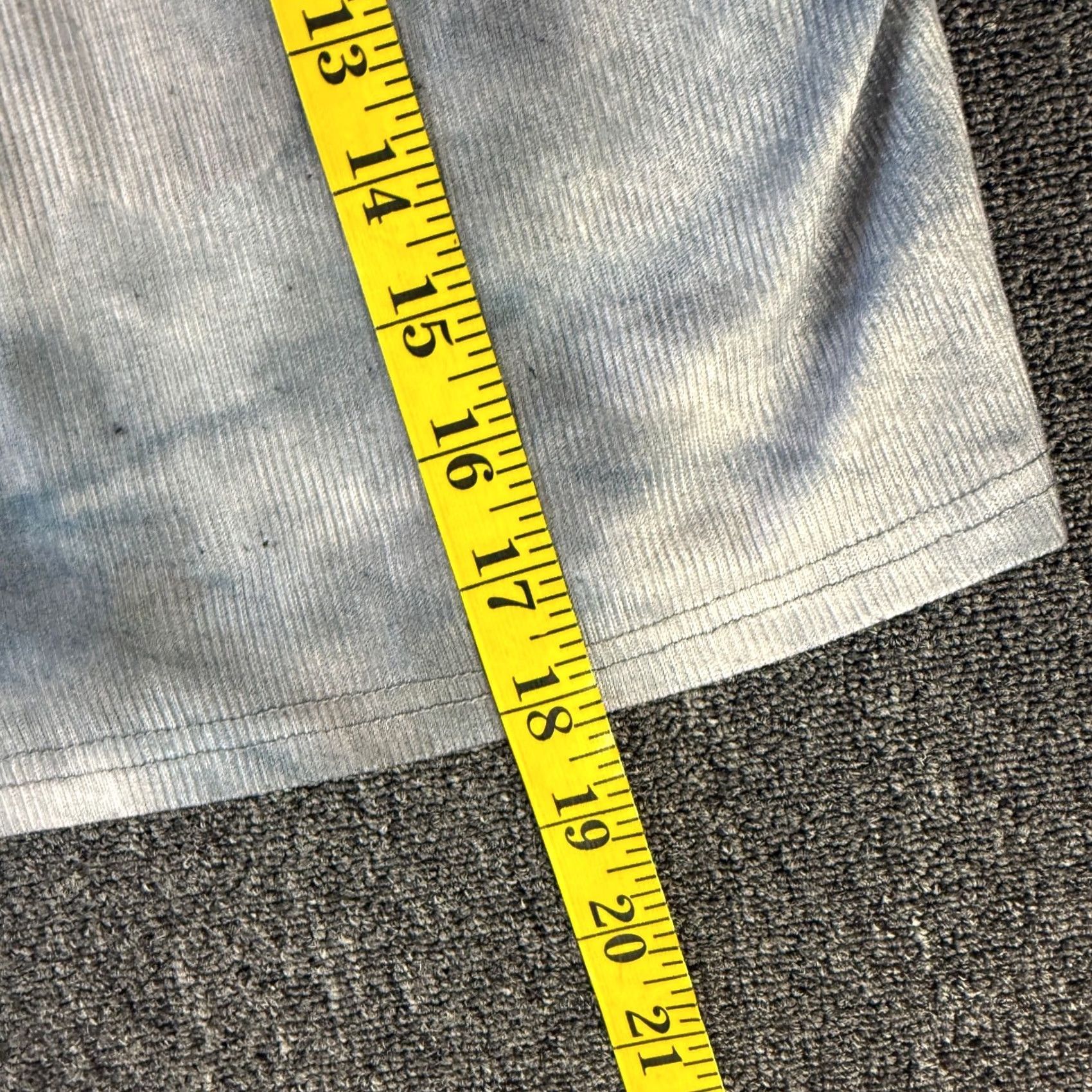 Vintage VINTAGE Tank Top M Gray Black Tie-Dye Sleeveless Grunge Punk Cropped Ribbed Y2k Women Size M / US 6-8 / IT 42-44 - 4 Thumbnail