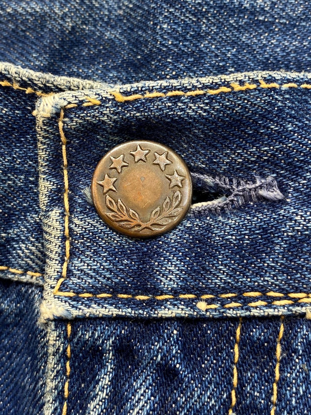 Big John Big John Selvedge Blue Wash Style Jeans Size US 28 / EU 44 - 11 Thumbnail