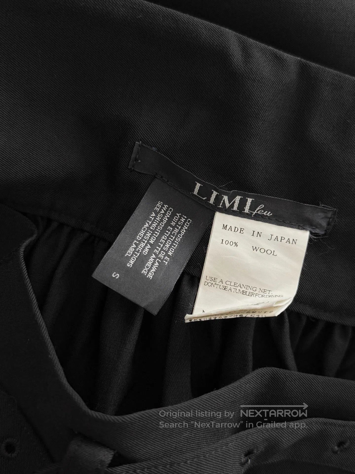 Limi Feu Limi feu Wool Buckle Midi Skirt. Size 35" - 9 Thumbnail