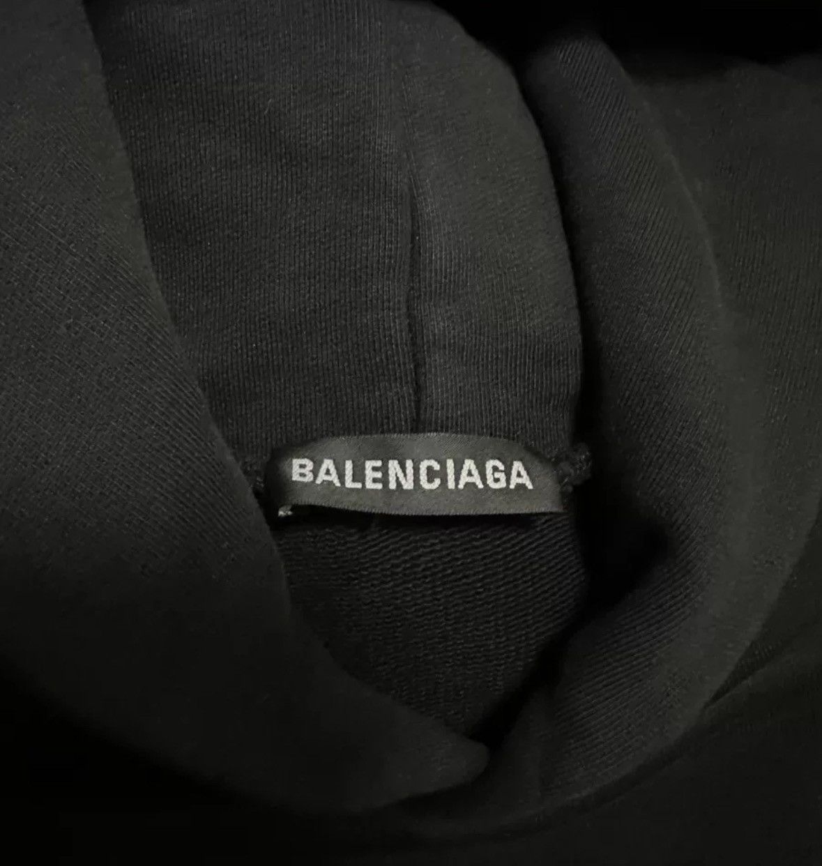 Balenciaga Balenciaga black letter logo sweatshirt Size US XS / EU 42 / 0 - 5 Thumbnail