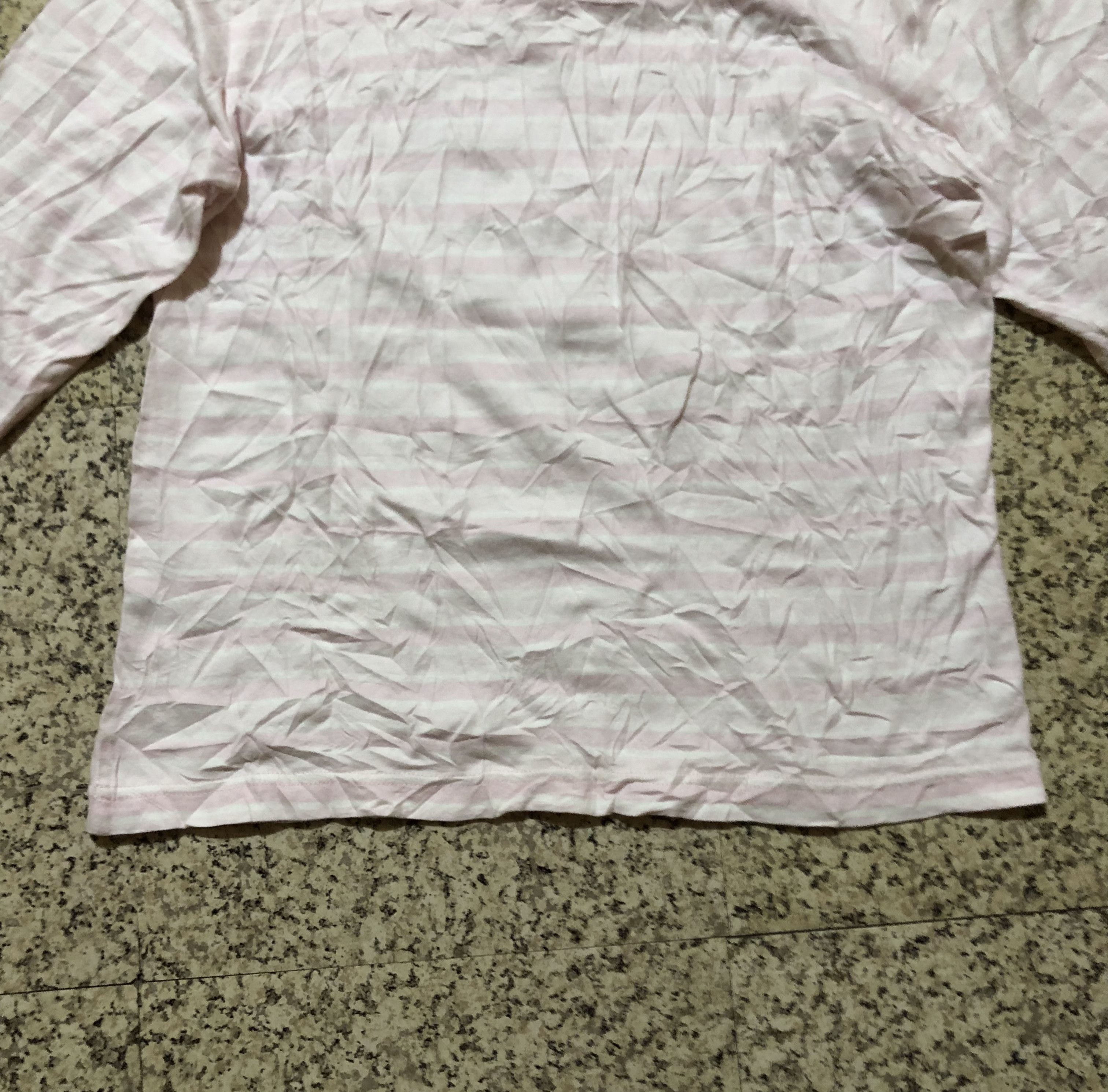 Courreges Vintage Courrèges Paris Striped 3/4 Sleeve Top RARE Size S / US 4 / IT 40 - 17 Thumbnail
