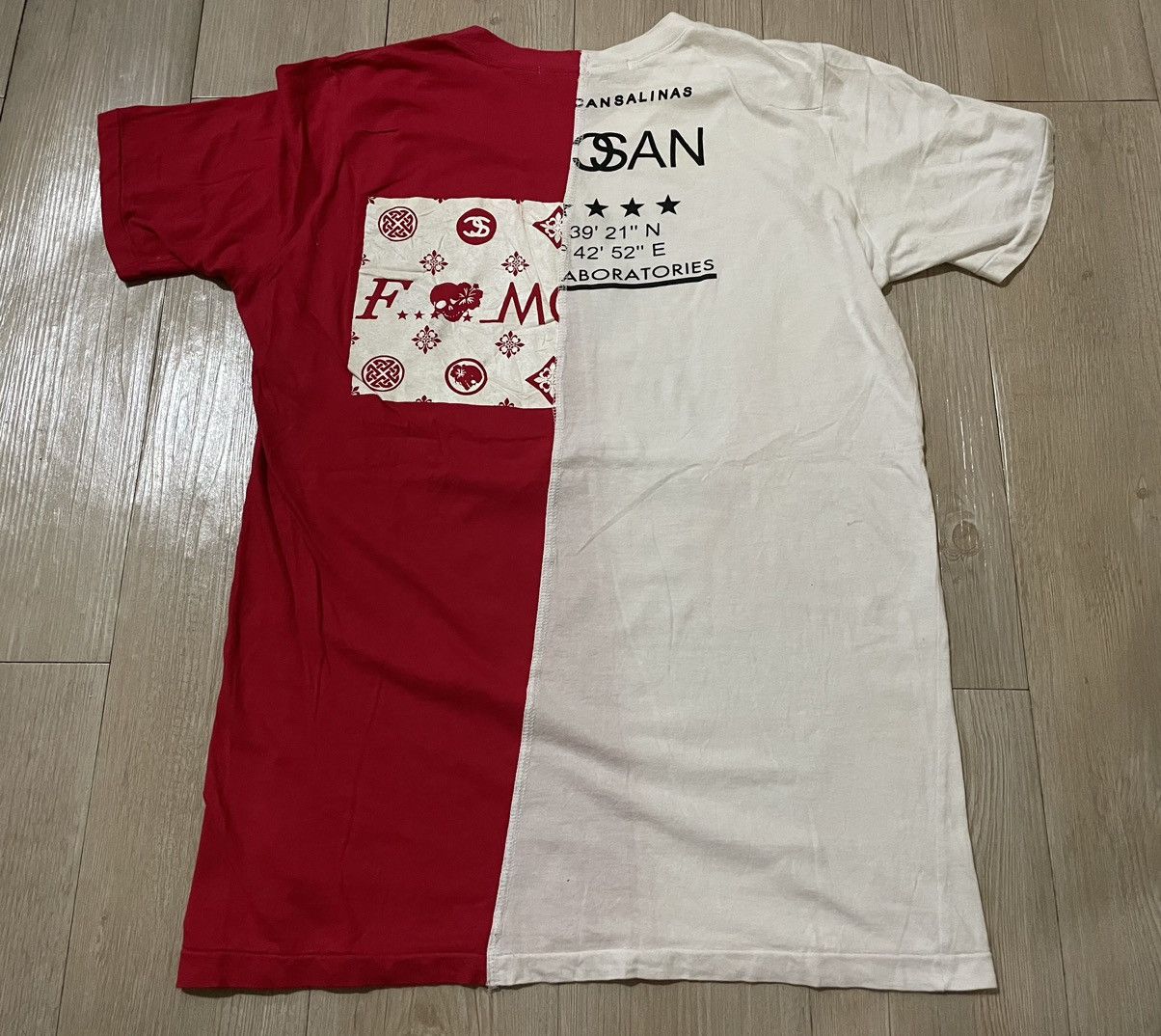 Designer × Japanese Brand Francis Laboratories Tshirt Stussy Design made in japan Size US M / EU 48-50 / 2 - 2 Thumbnail