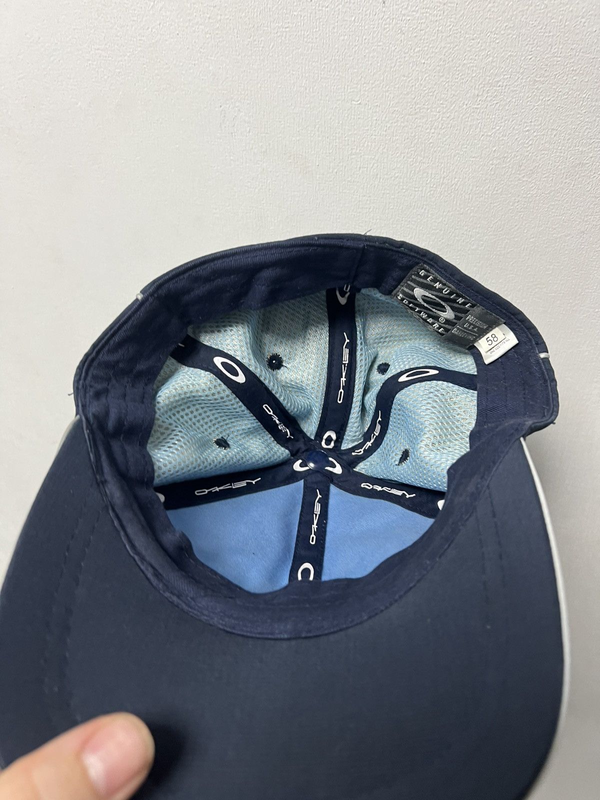 Oakley Y2K Oakley Cap Software Black Baseball Hat Cap Logo Size ONE SIZE - 5 Thumbnail