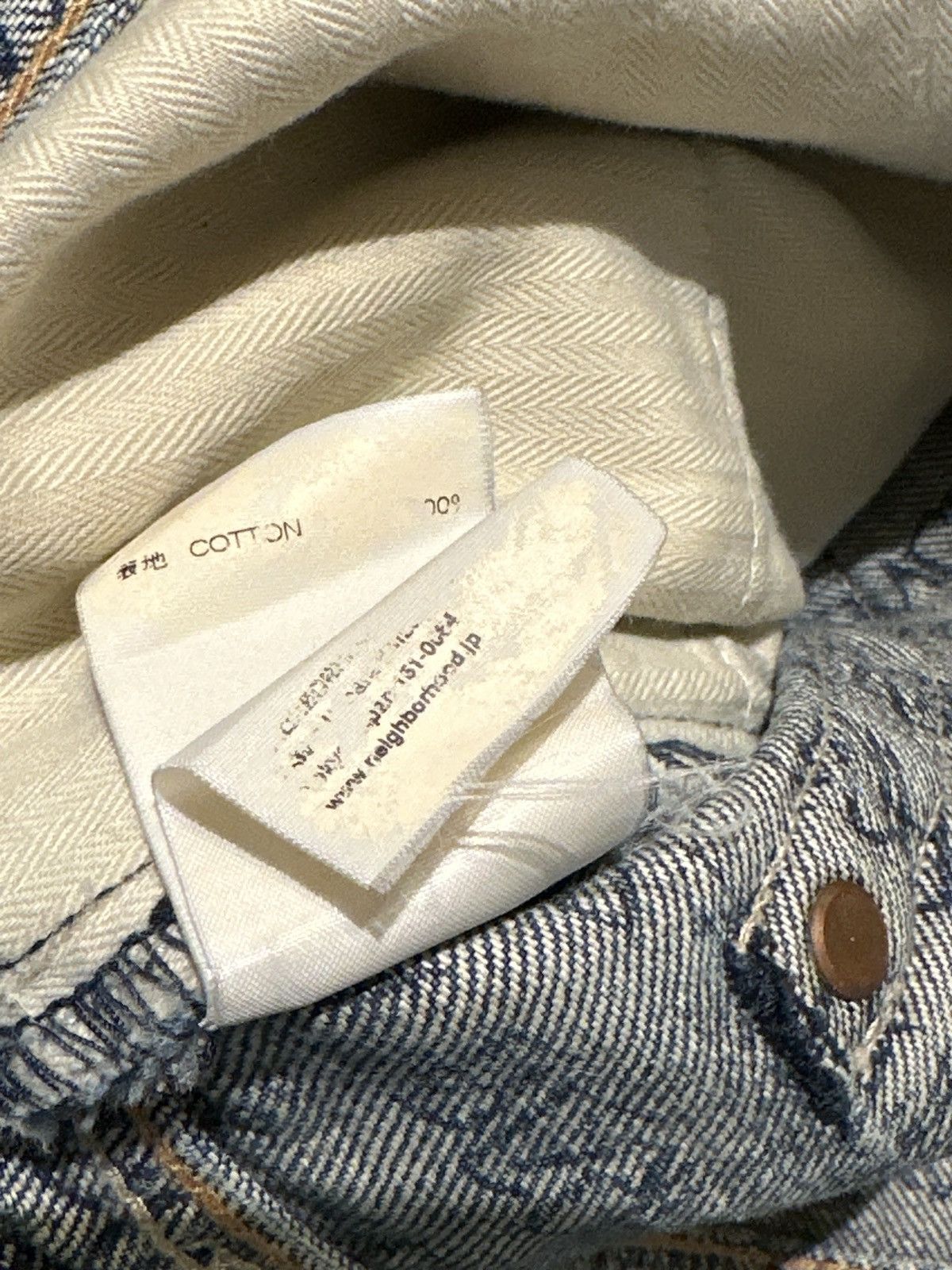Neighborhood × Stussy 2008 STUSSY x NEIGHBORHOOD BONEYARDS Denim Size US 32 / EU 48 - 7 Thumbnail