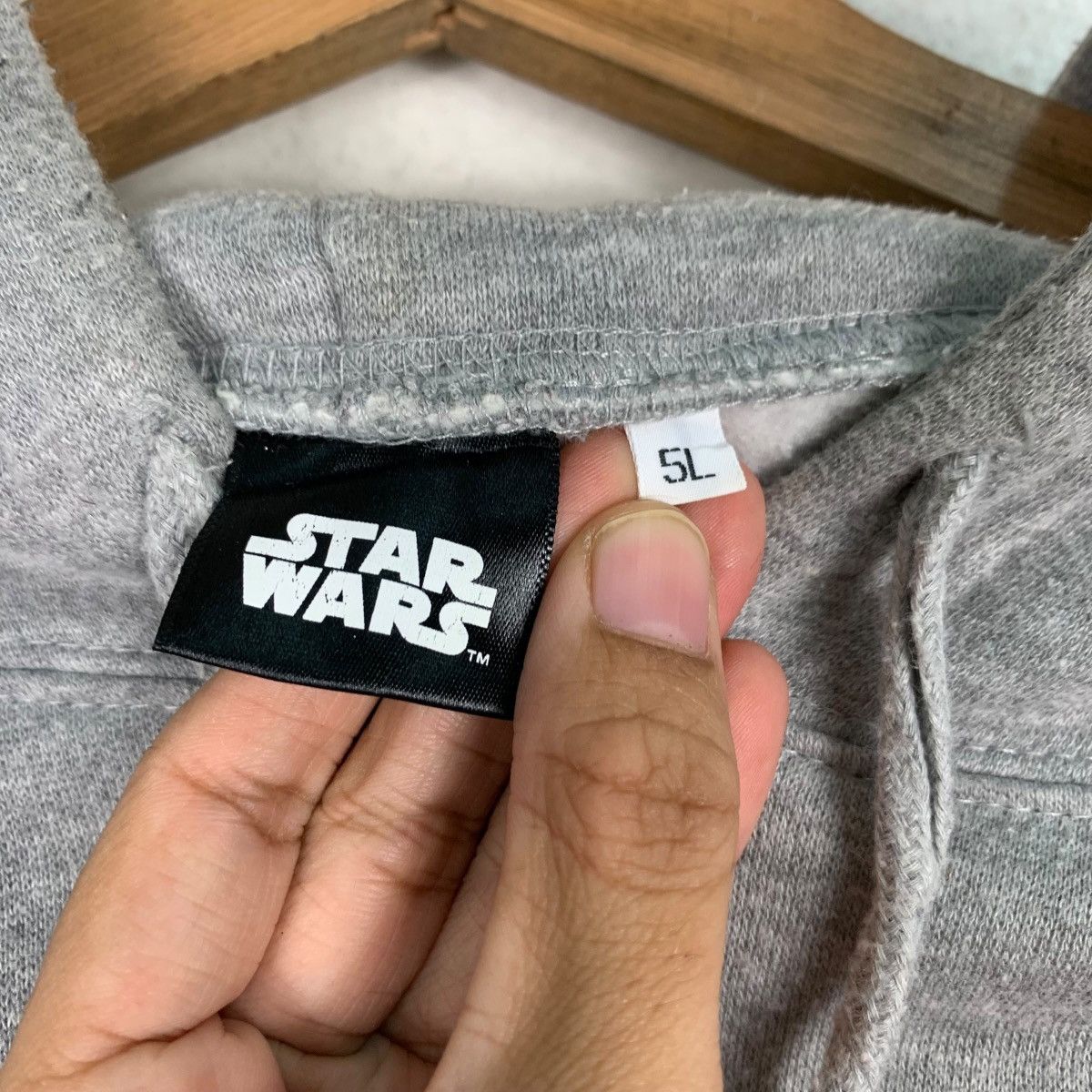 Star Wars STAR WARS B2-D2 Big Logo Pullover Hoodies Size 5L #0699-C32 Size US XXL / EU 58 / 5 - 12 Thumbnail