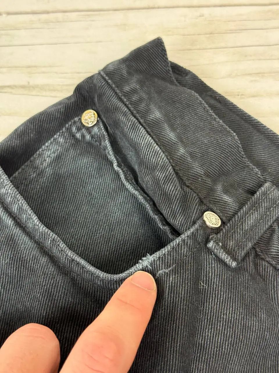 Versace Vintage Versace Jeans Couture Denim Jeans 90s Size US 34 / EU 50 - 12 Thumbnail