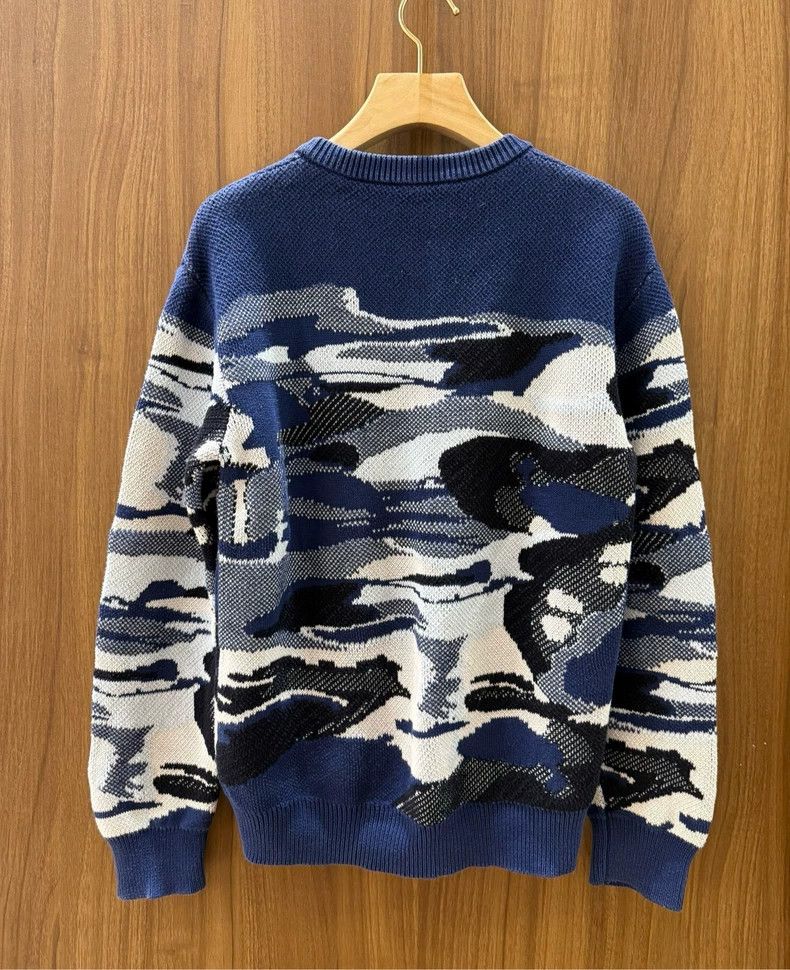 Louis Vuitton Louis Vuitton Camouflage Jacquard Knit Sweater Size US S / EU 44-46 / 1 - 2 Thumbnail