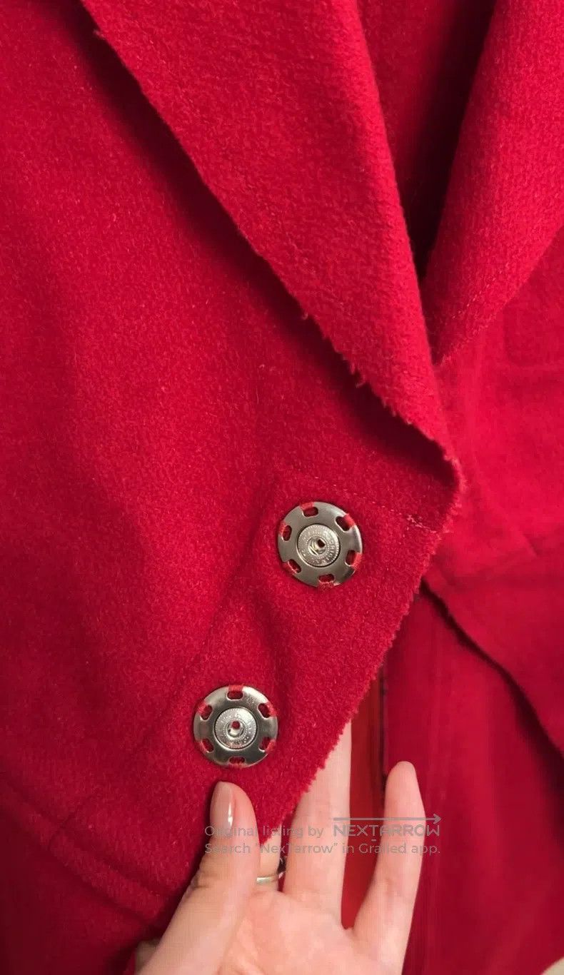 Comme des Garcons Comme Des Garcons Red Tailcoat Size M / US 6-8 / IT 42-44 - 7 Thumbnail