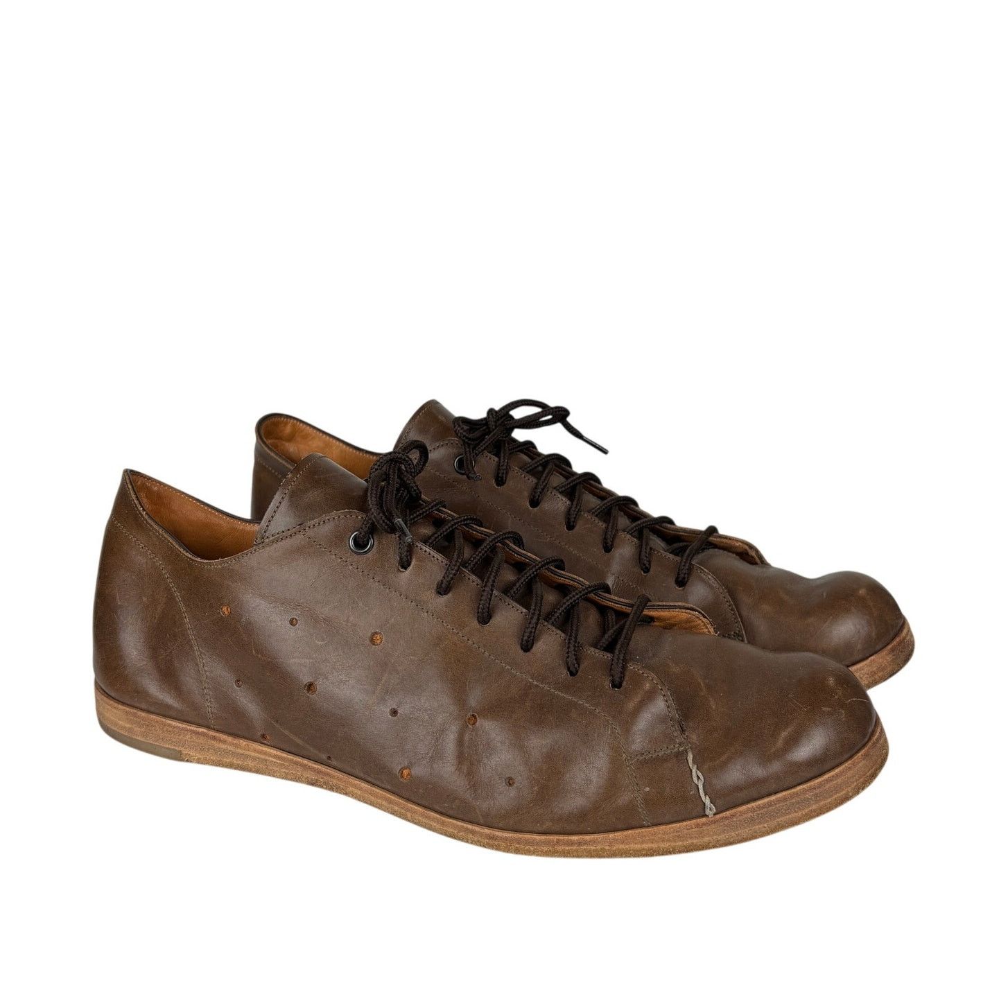 SAK by Ryusaku Hiruma SAK Ryusaku Hiruma Leather Derby One Piece Shoes Men's 45 Size US 12 / EU 45 - 1 Thumbnail