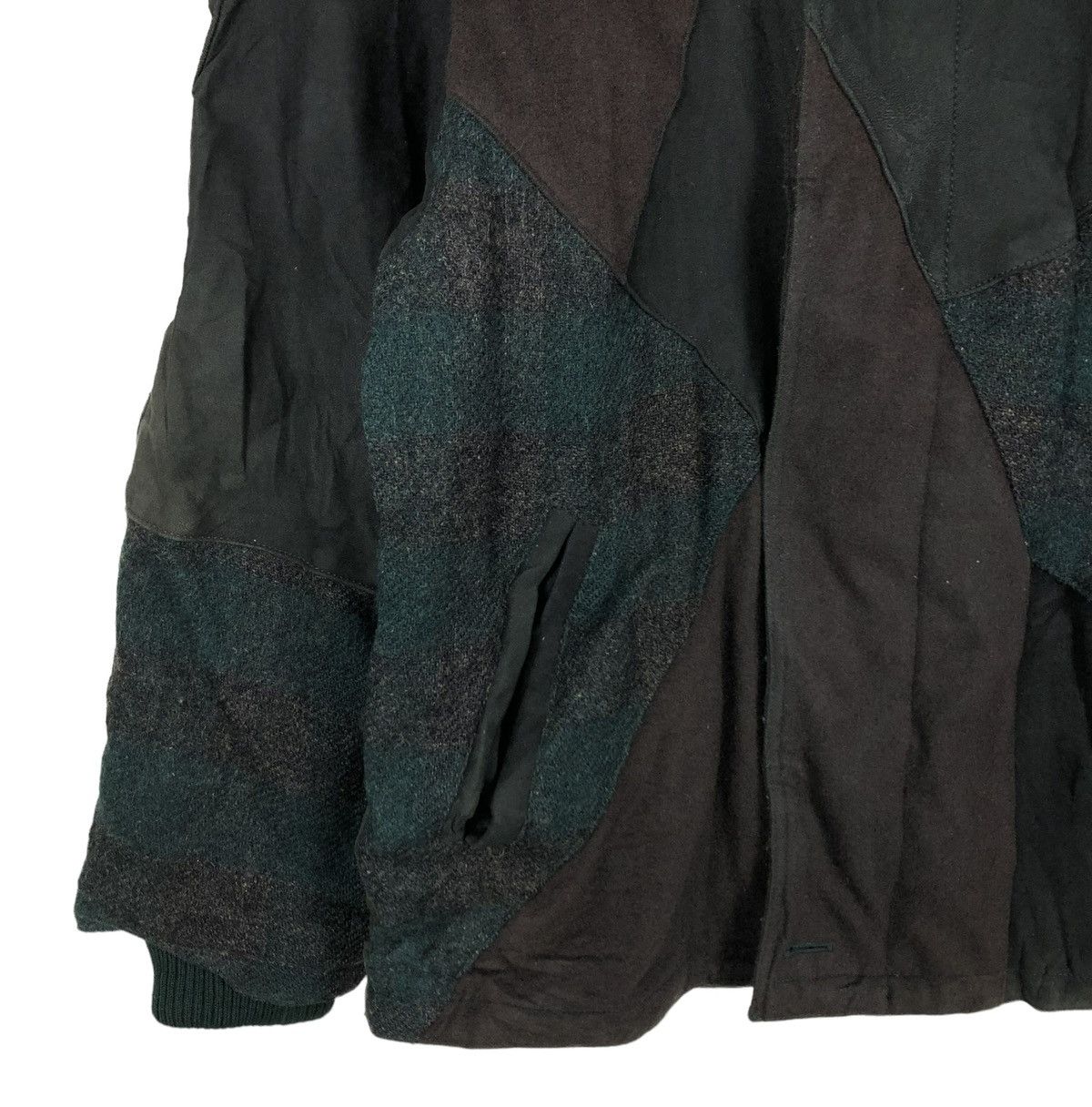 Enrico Coveri 🔥VINTAGE SUEDE BOMBER LEATHER JACKET ENRICO COVERI ITALY Size US M / EU 48-50 / 2 - 6 Thumbnail